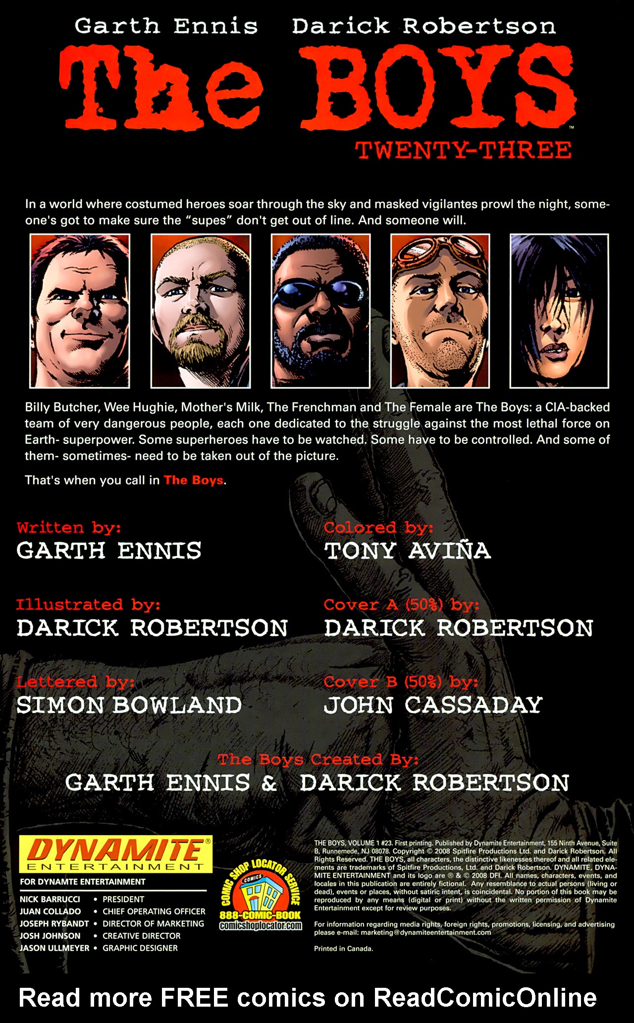 Read The Boys Manga Online