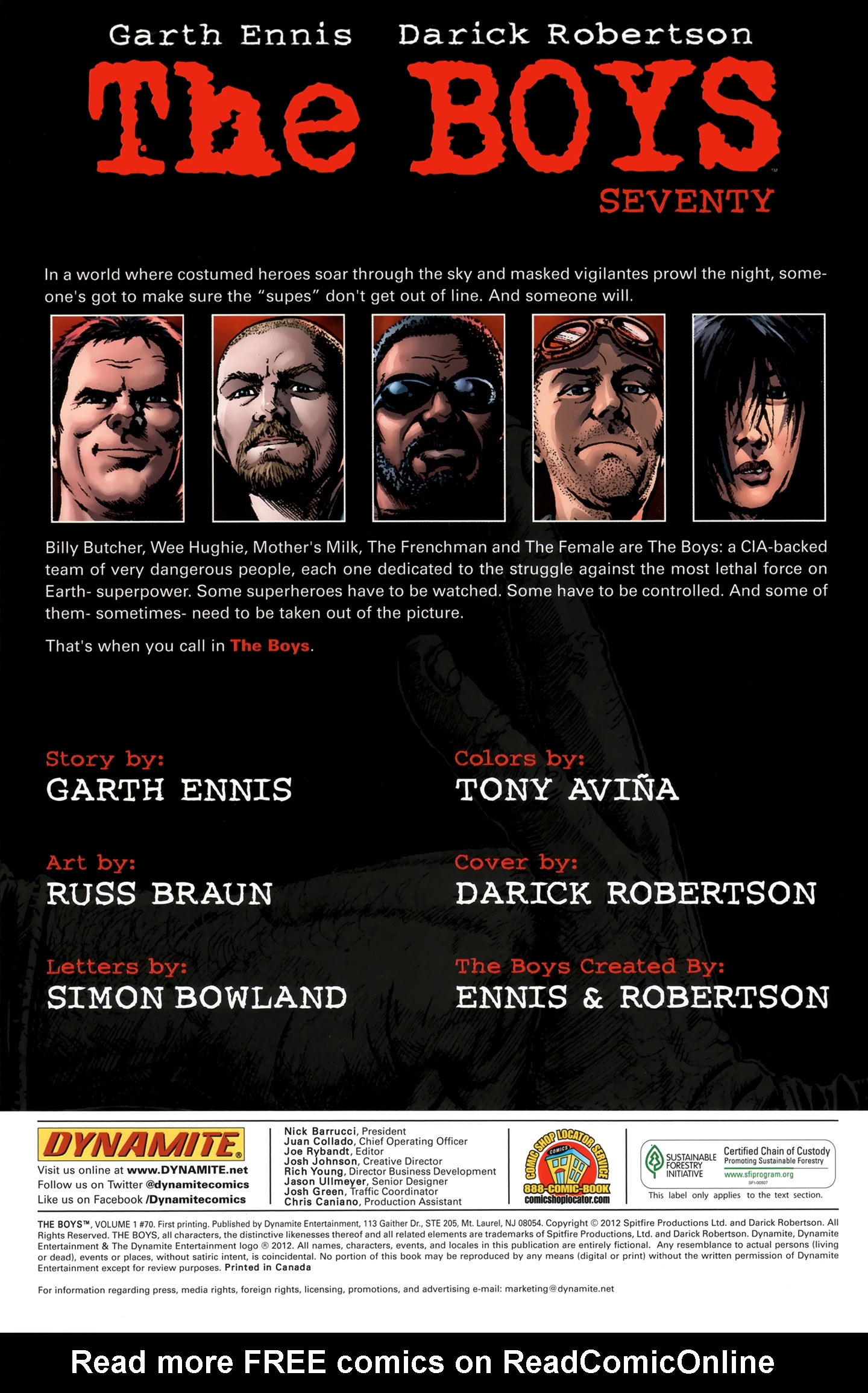 Read The Boys Manga Online