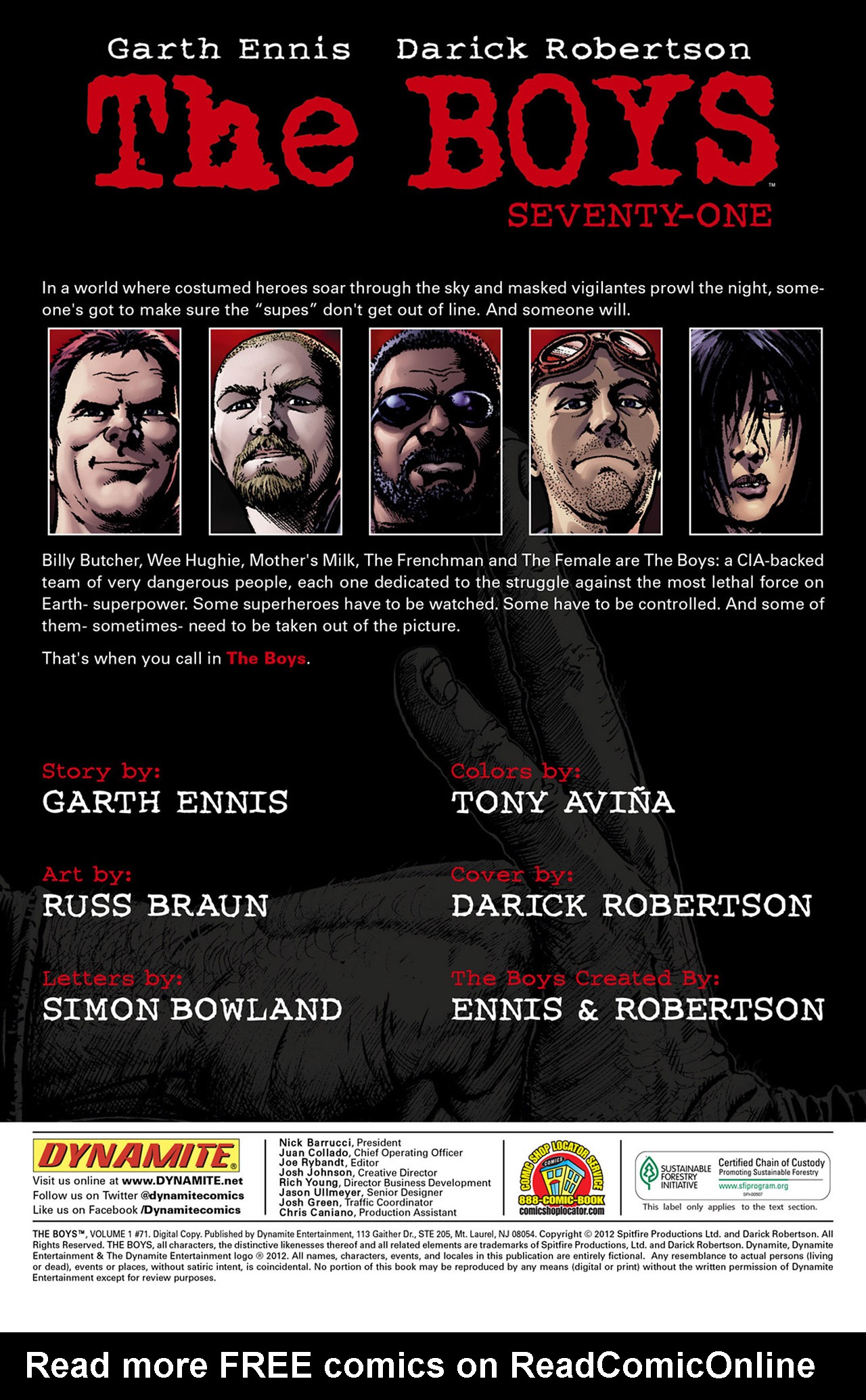 Read The Boys Manga Online