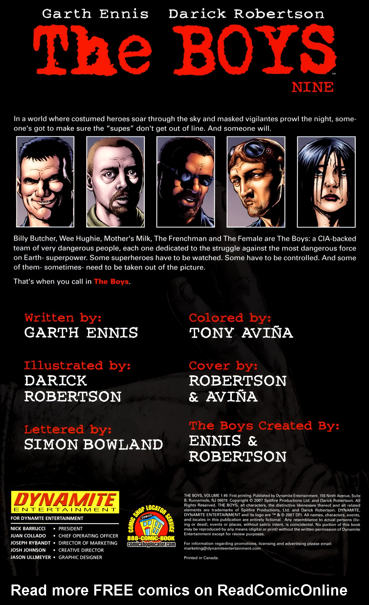 Read The Boys Manga Online