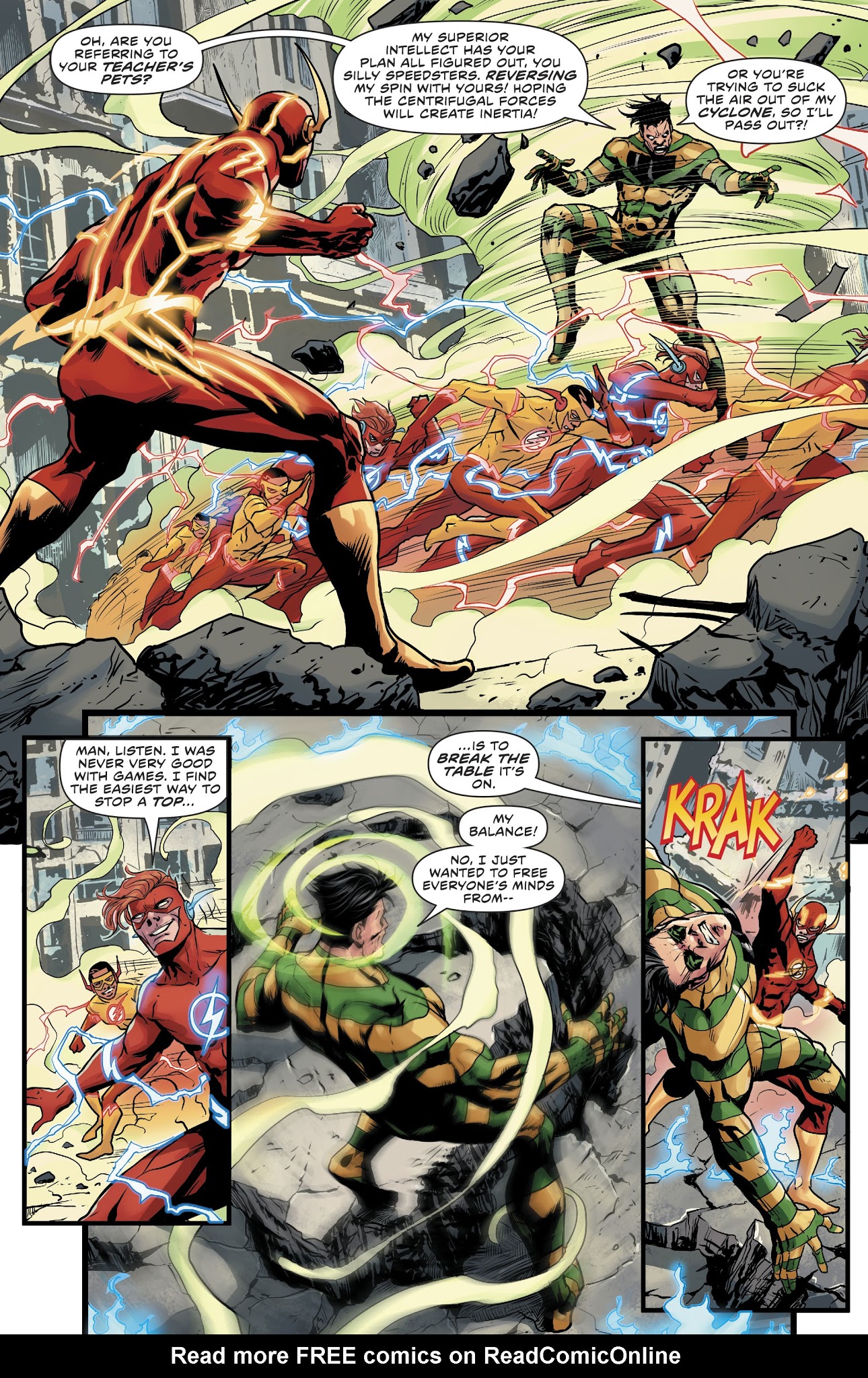 Read The Flash (2016) Manga Online