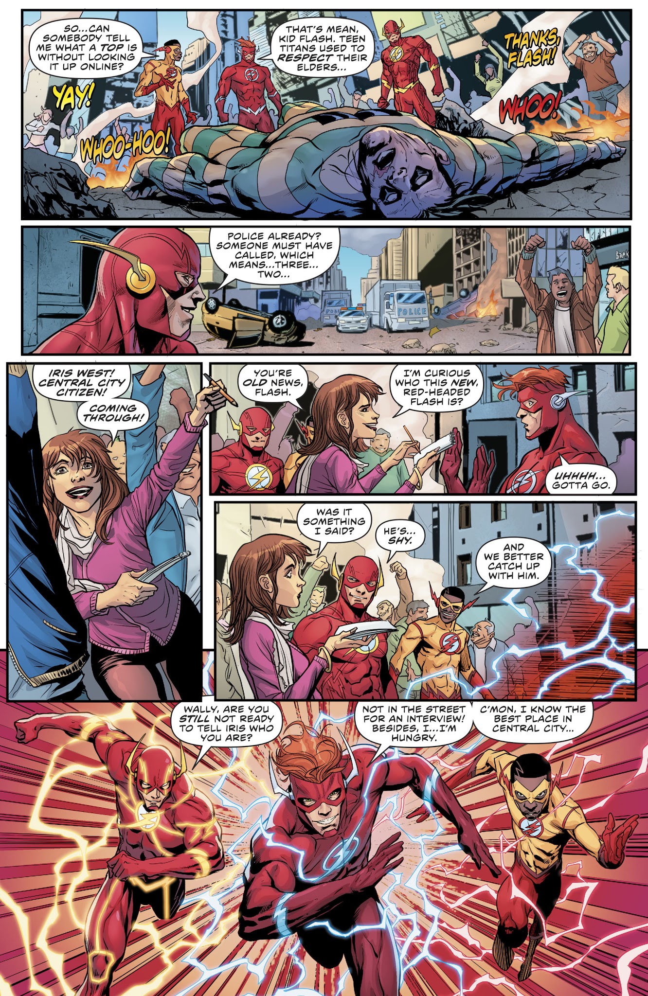 Read The Flash (2016) Manga Online