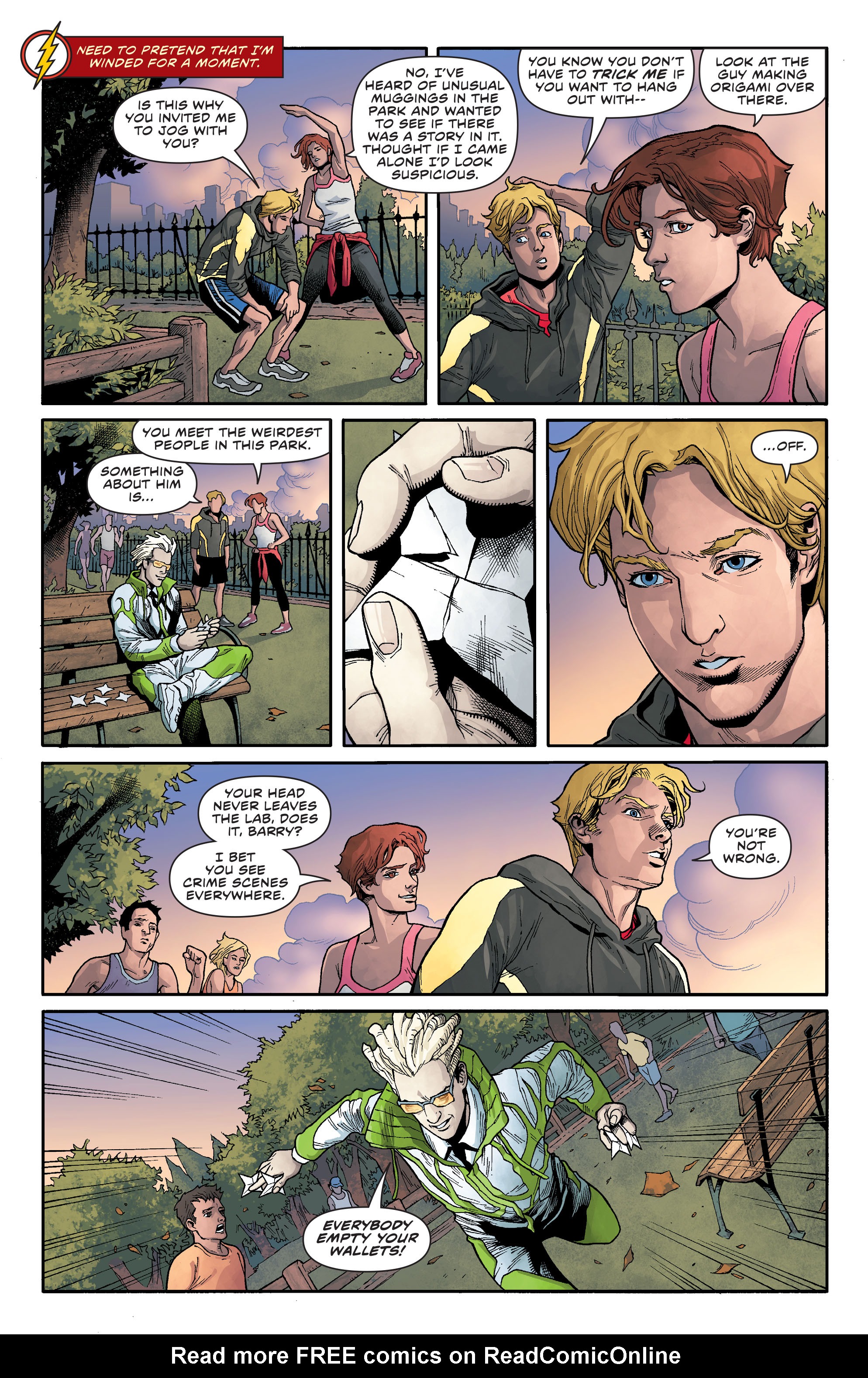Read The Flash (2016) Manga Online