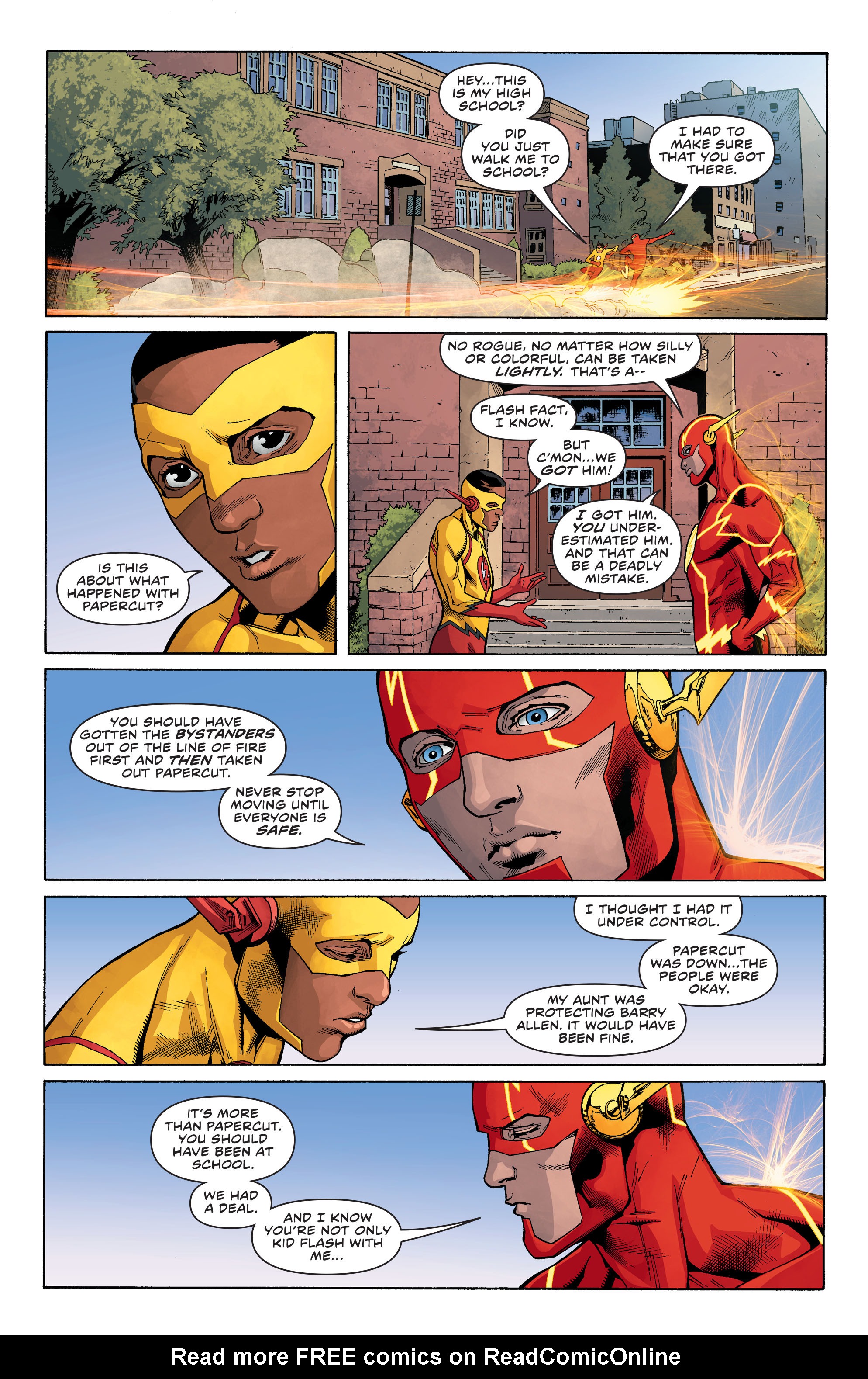 Read The Flash (2016) Manga Online