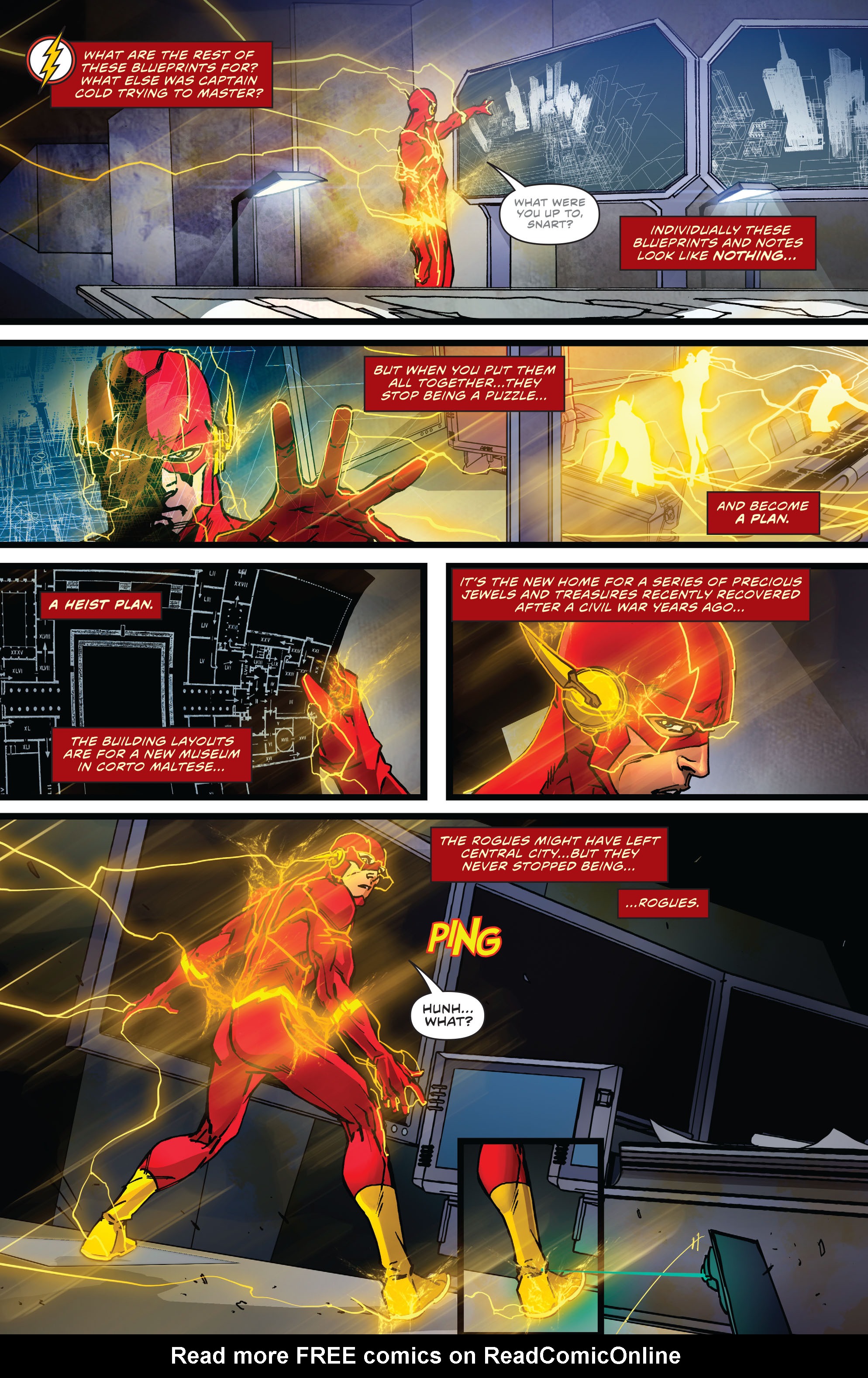 Read The Flash (2016) Manga Online