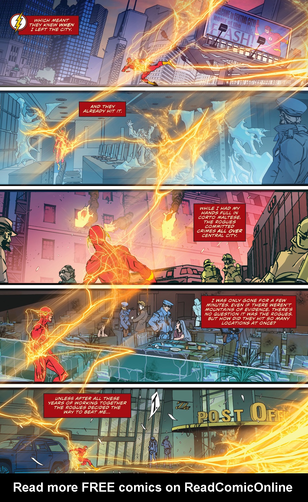 Read The Flash (2016) Manga Online