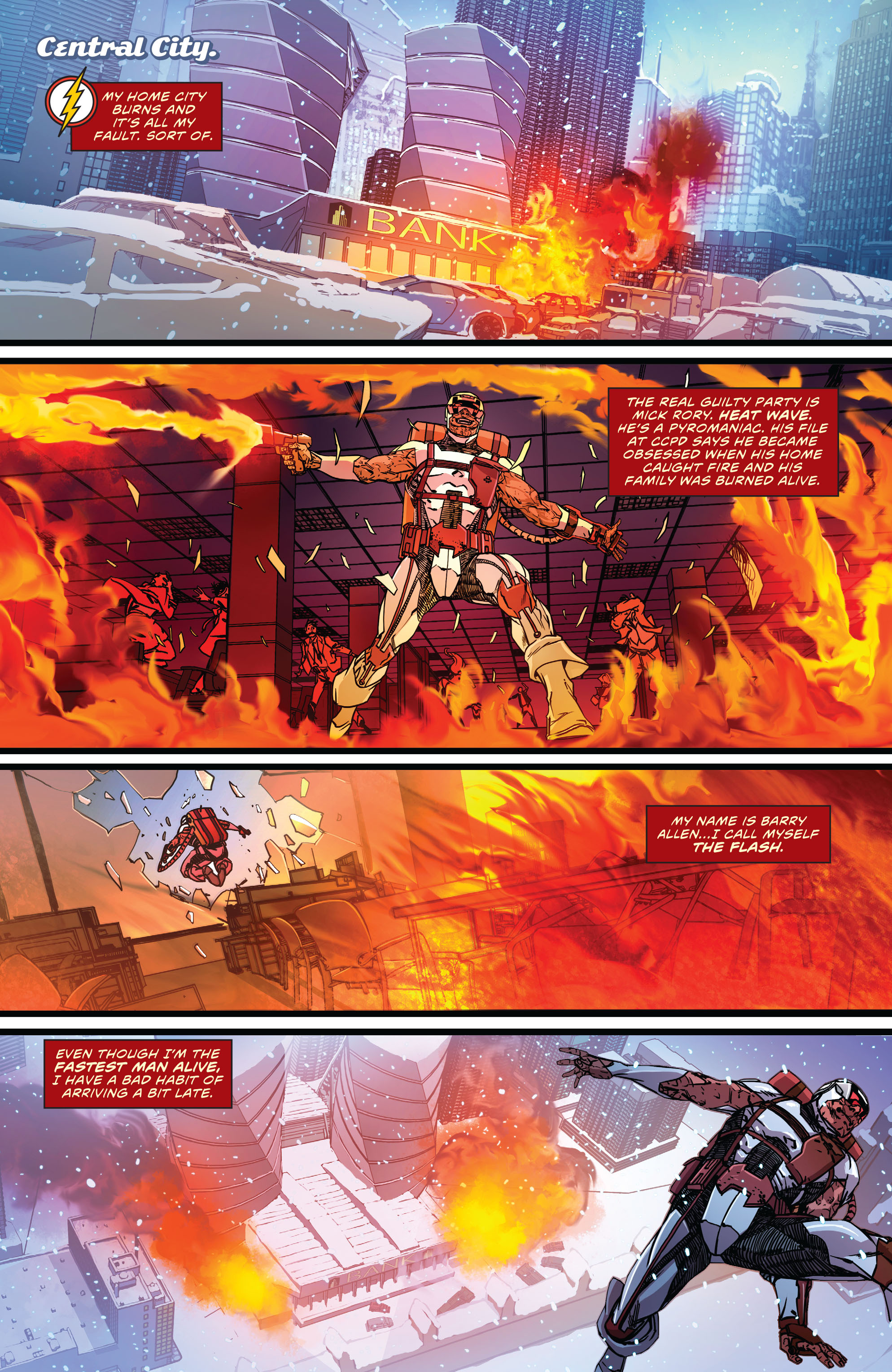 Read The Flash (2016) Manga Online