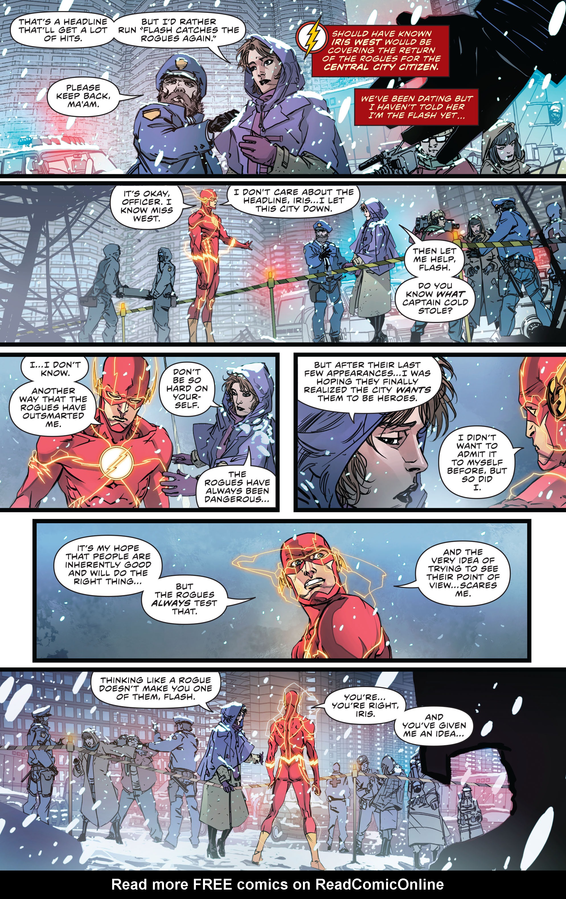 Read The Flash (2016) Manga Online