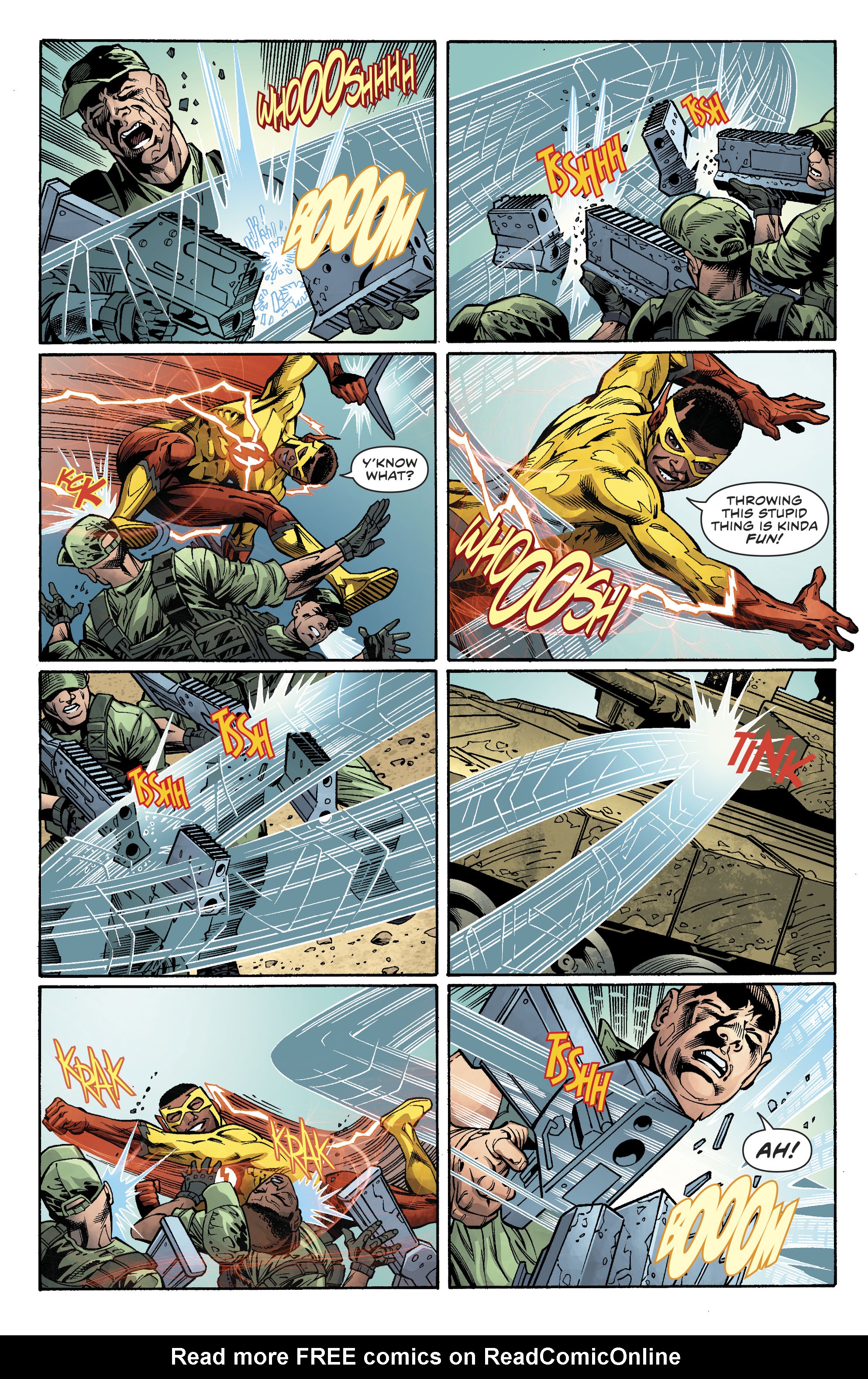 Read The Flash (2016) Manga Online