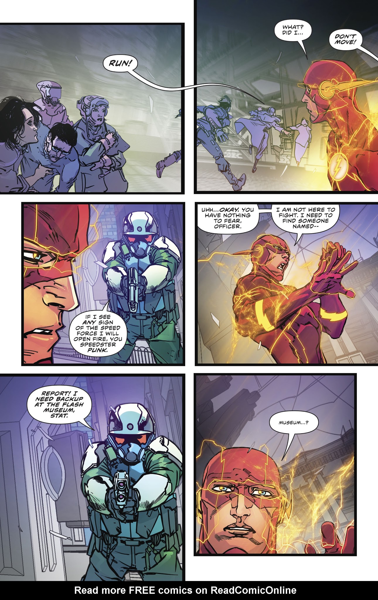 Read The Flash (2016) Manga Online