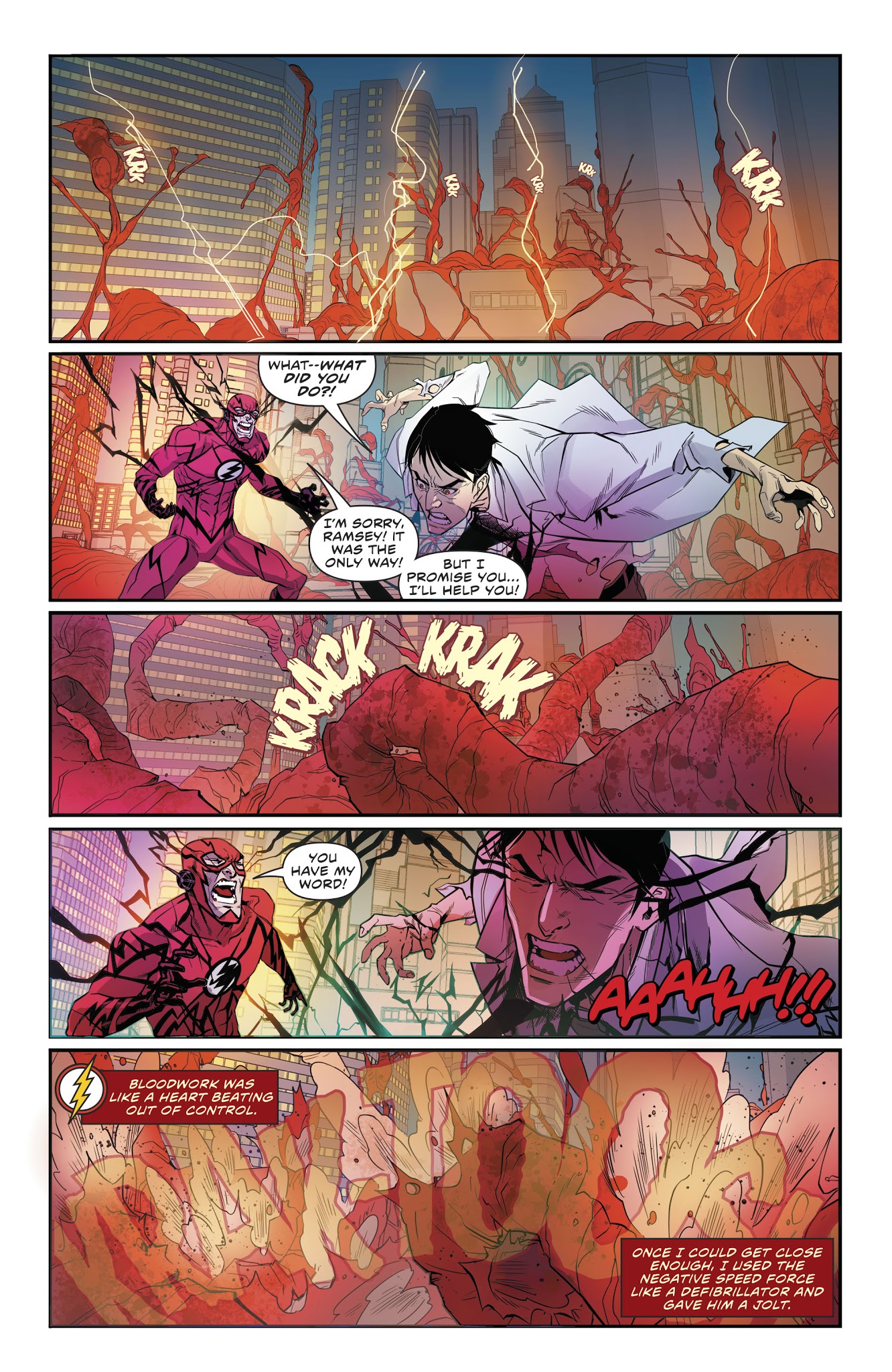 Read The Flash (2016) Manga Online