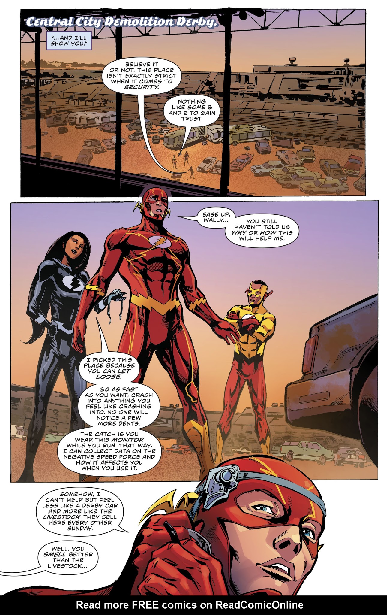 Read The Flash (2016) Manga Online