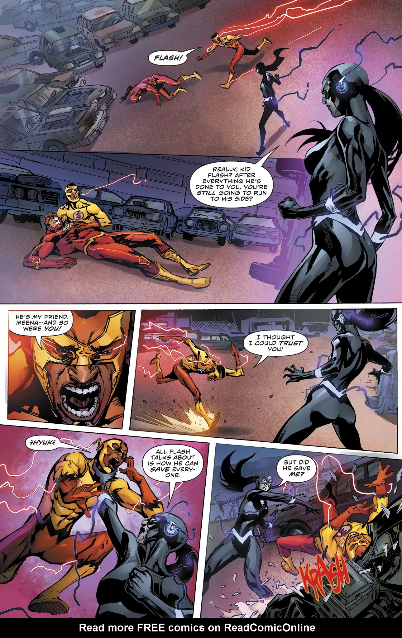 Read The Flash (2016) Manga Online
