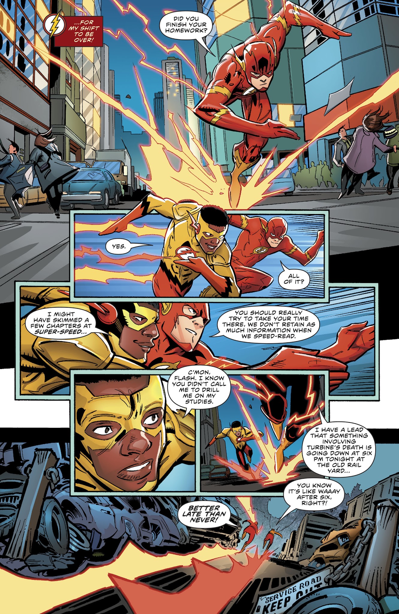 Read The Flash (2016) Manga Online