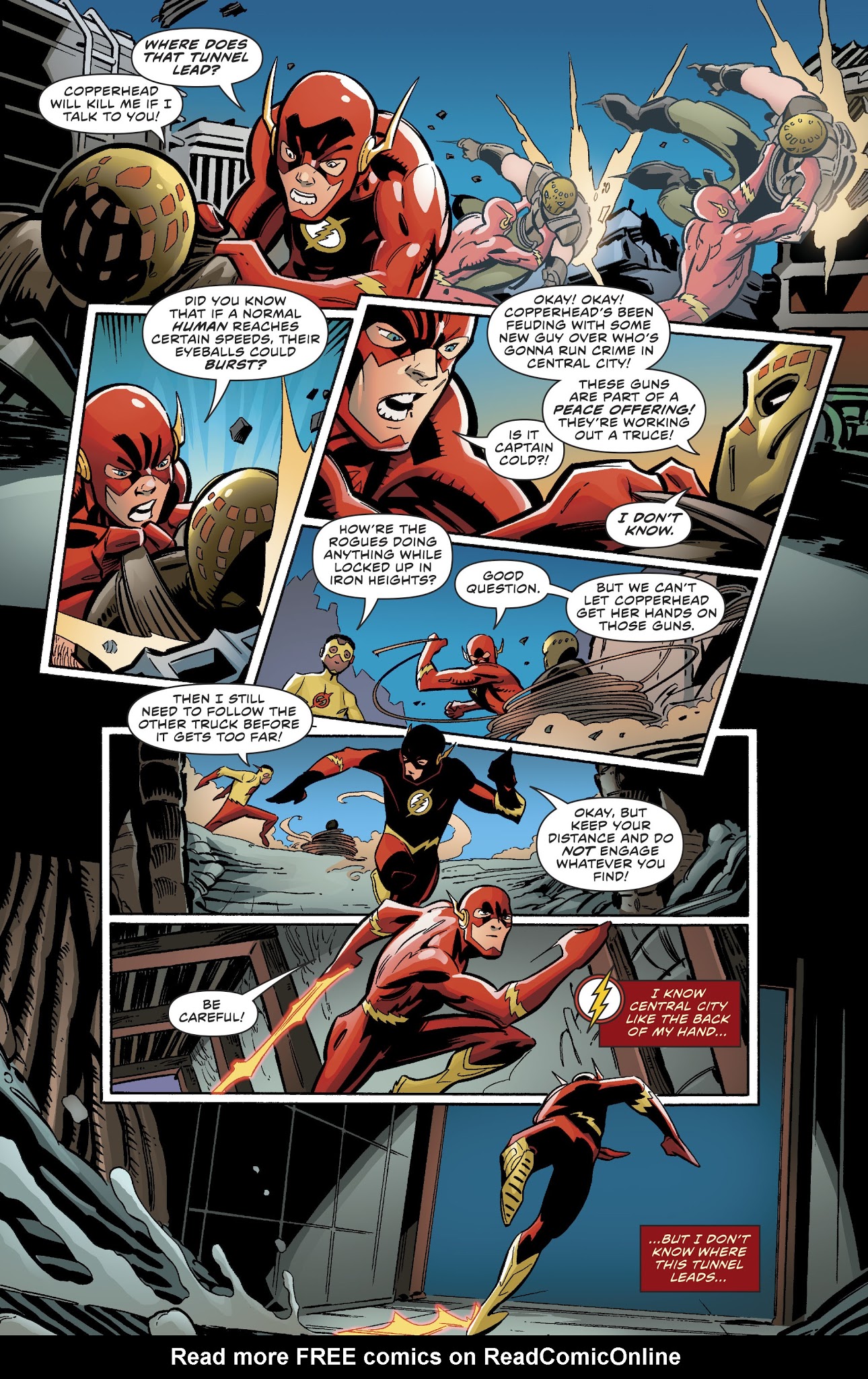 Read The Flash (2016) Manga Online