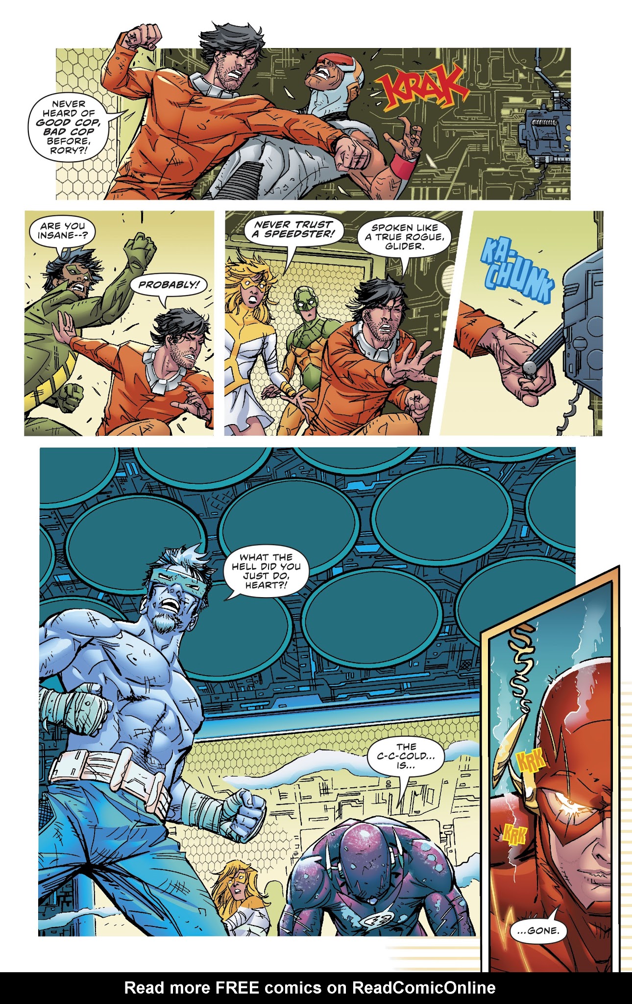 Read The Flash (2016) Manga Online