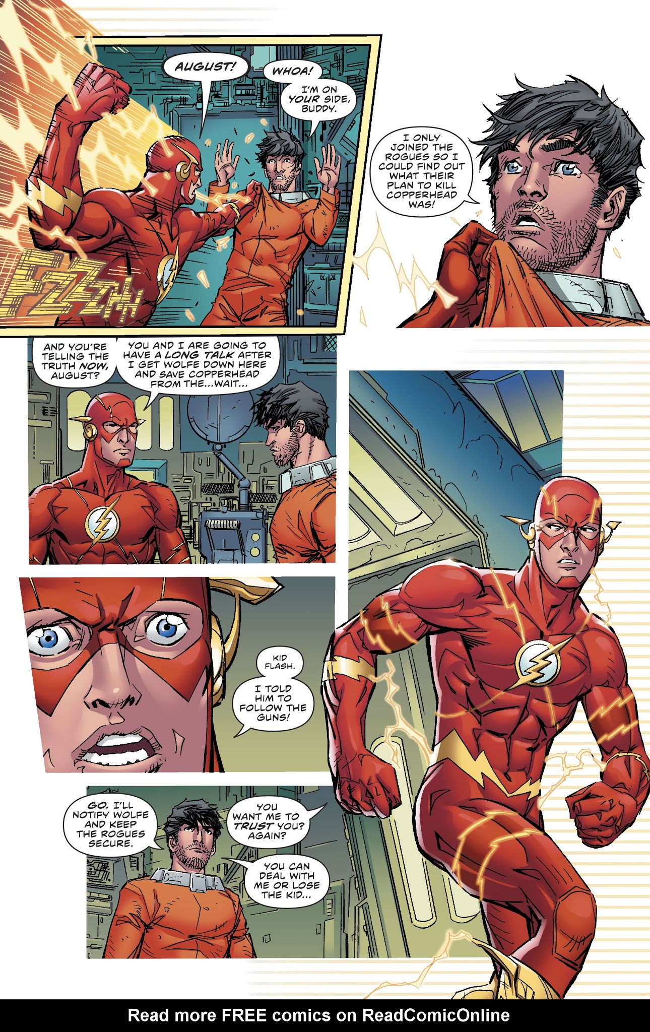 Read The Flash (2016) Manga Online