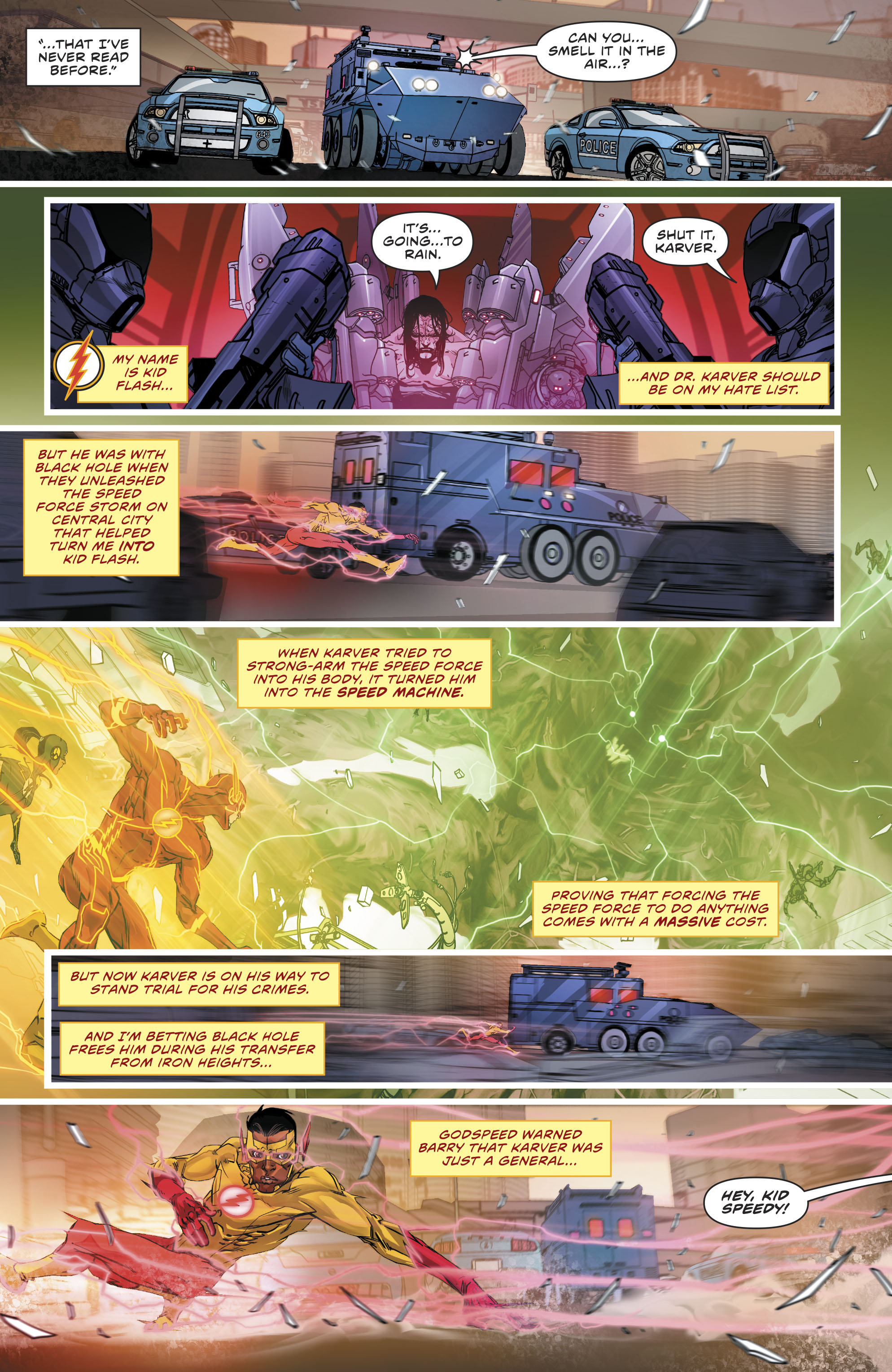Read The Flash (2016) Manga Online