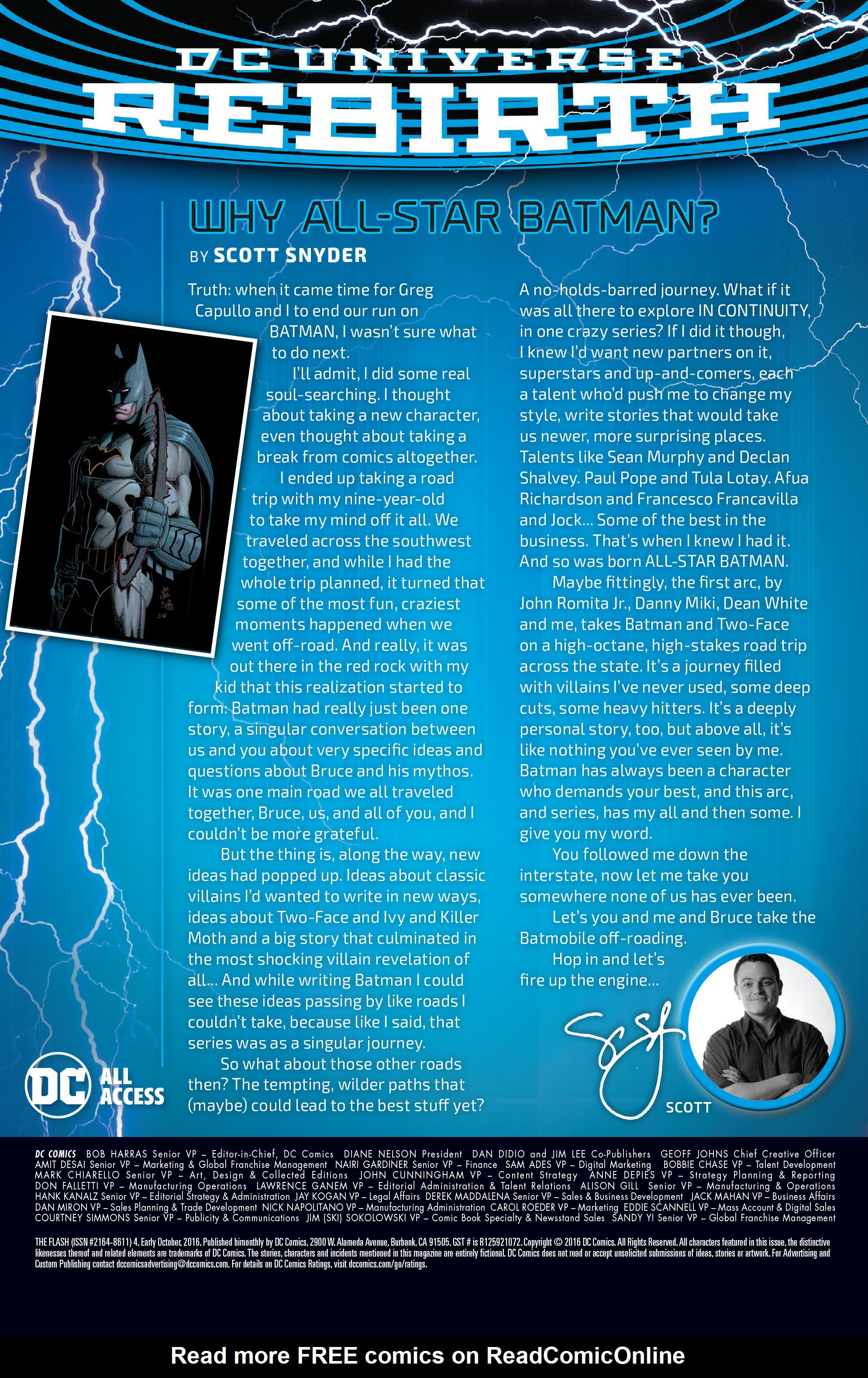 Read The Flash (2016) Manga Online