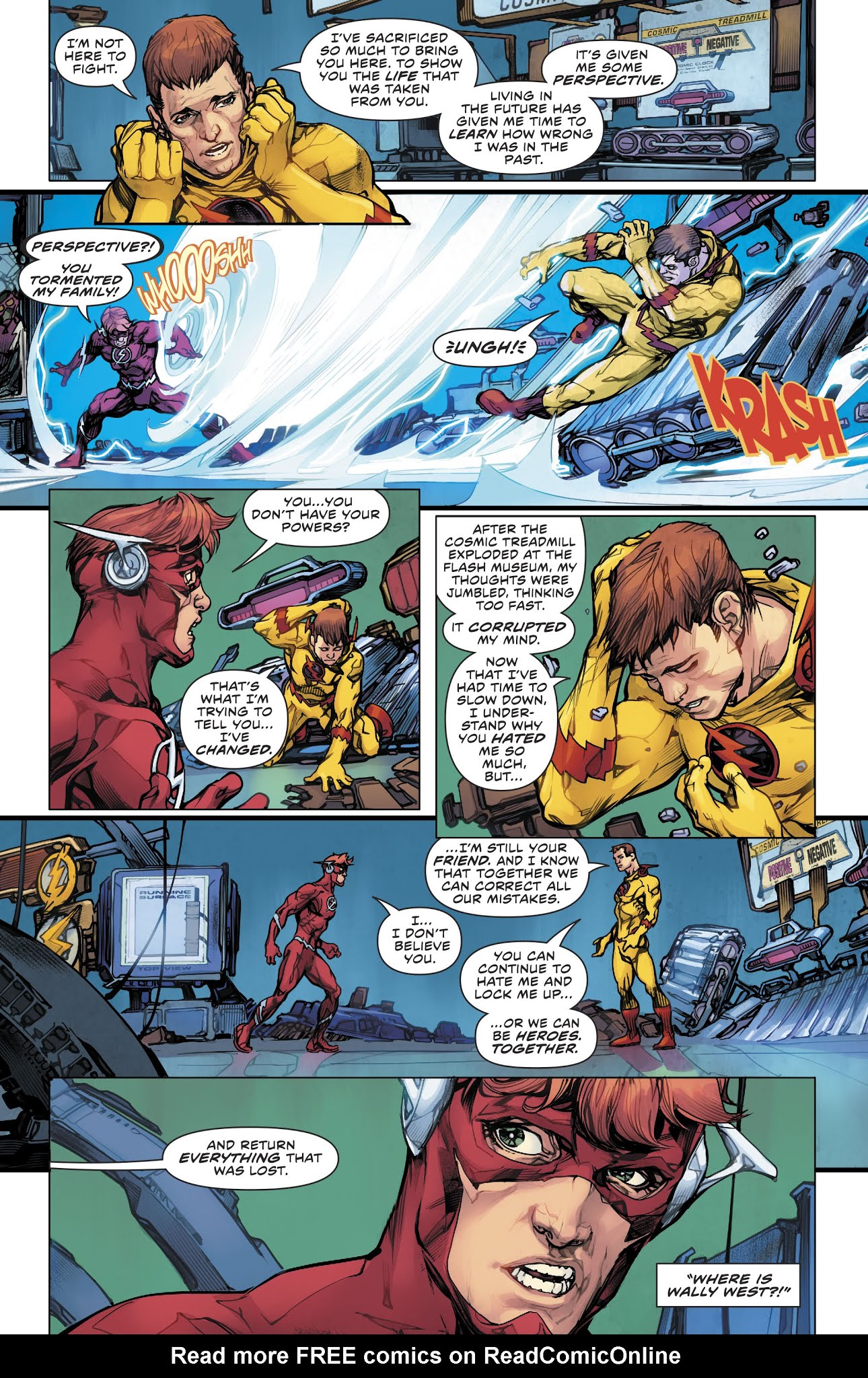Read The Flash (2016) Manga Online