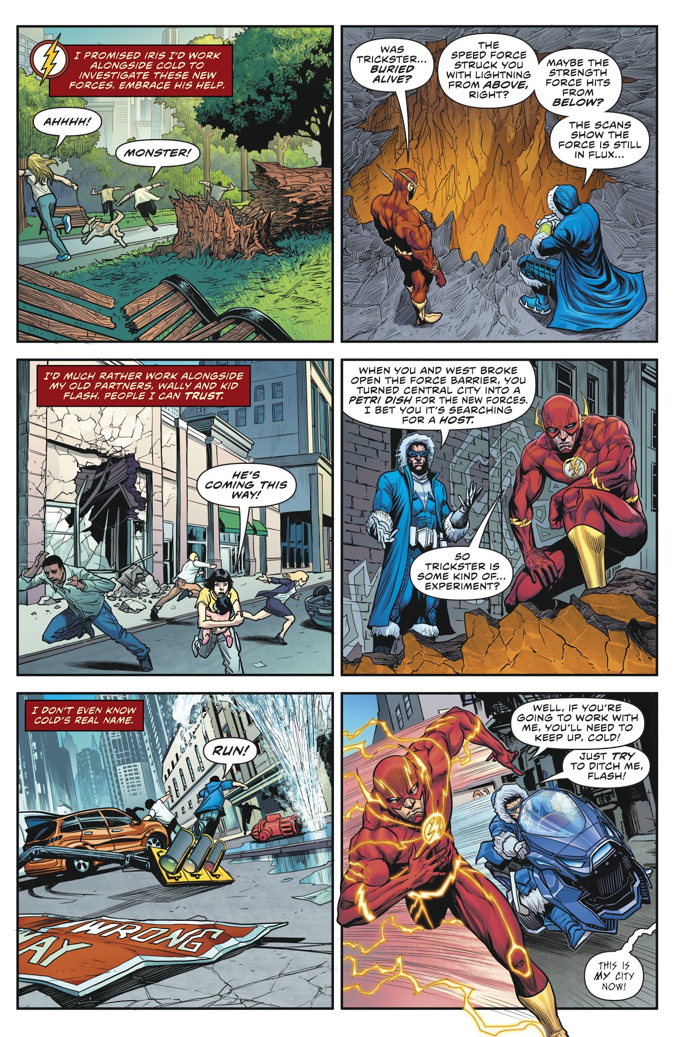 Read The Flash (2016) Manga Online