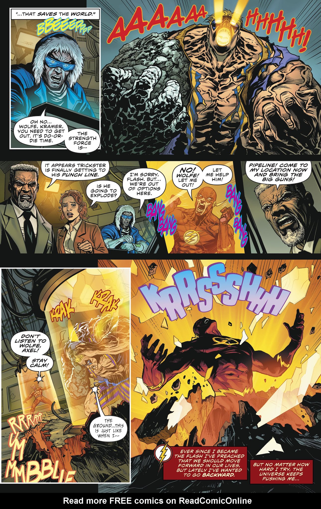Read The Flash (2016) Manga Online