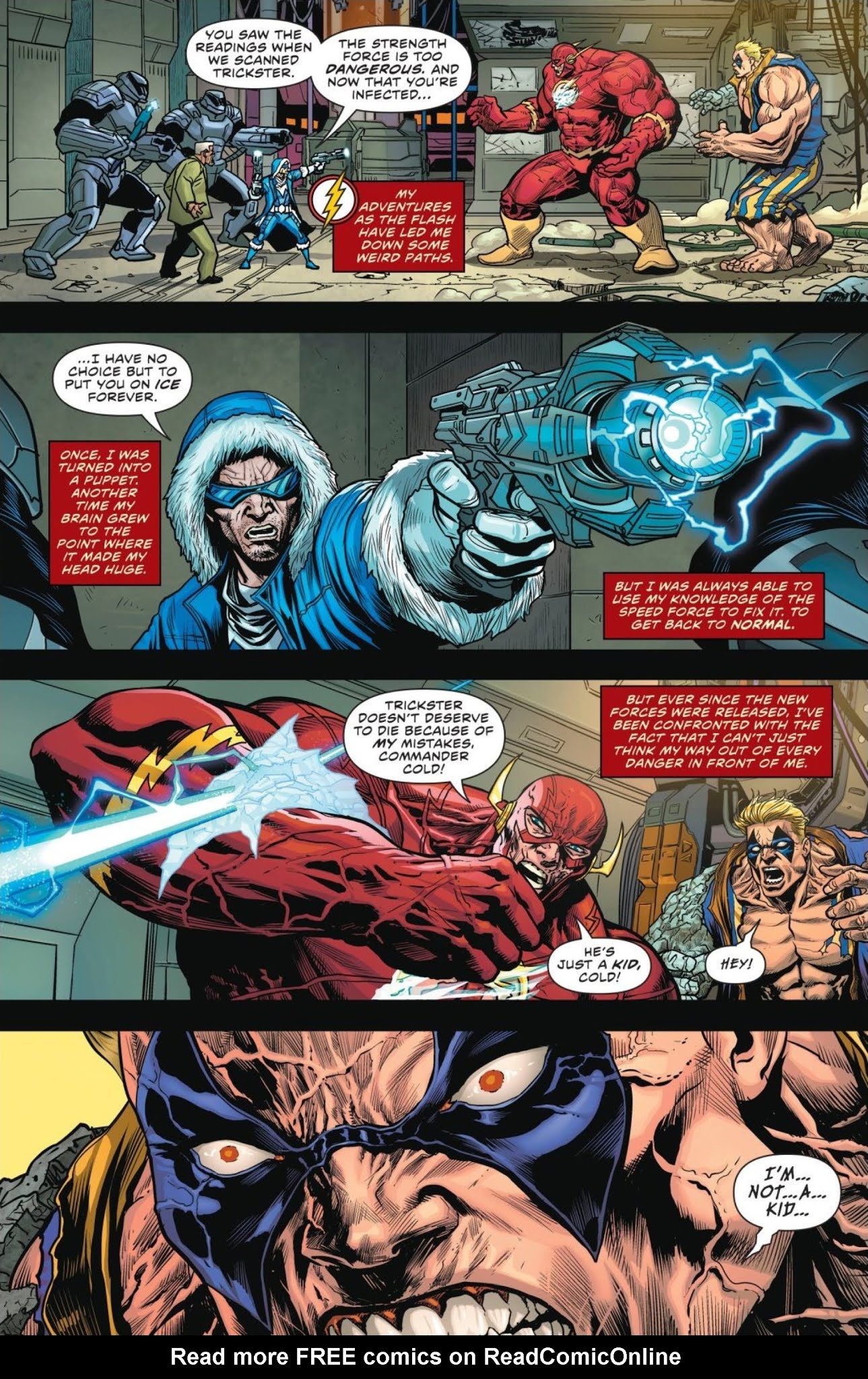 Read The Flash (2016) Manga Online