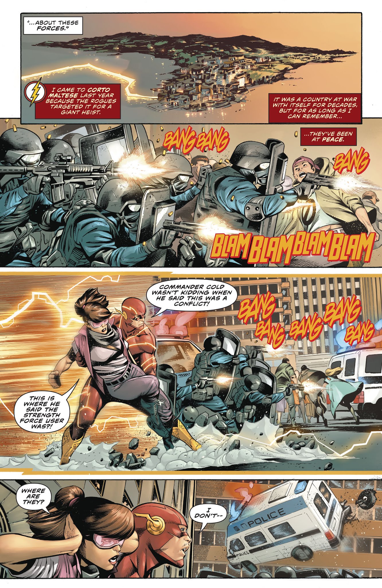 Read The Flash (2016) Manga Online