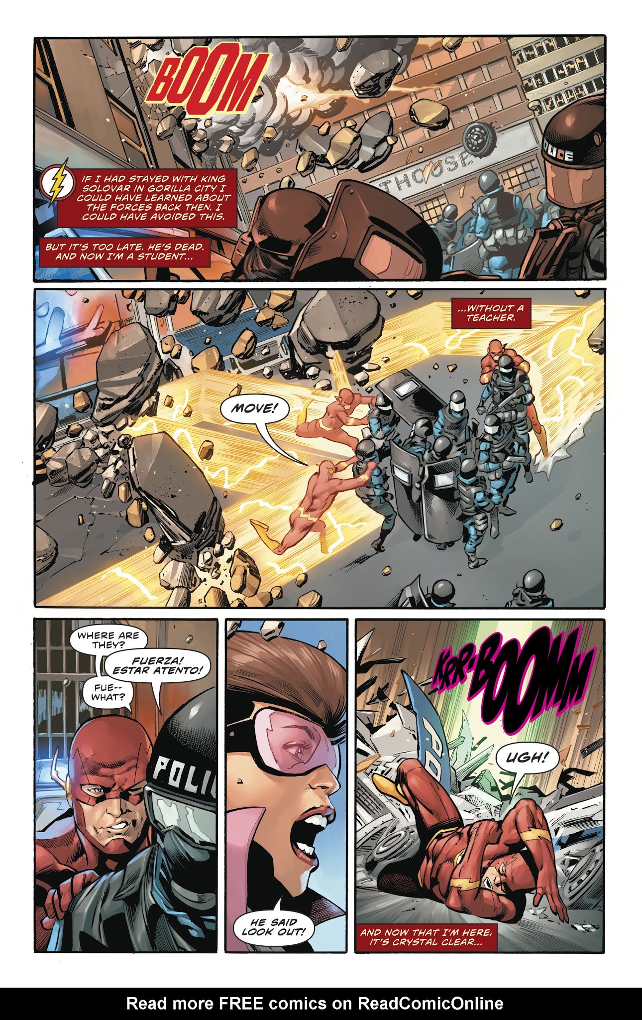 Read The Flash (2016) Manga Online