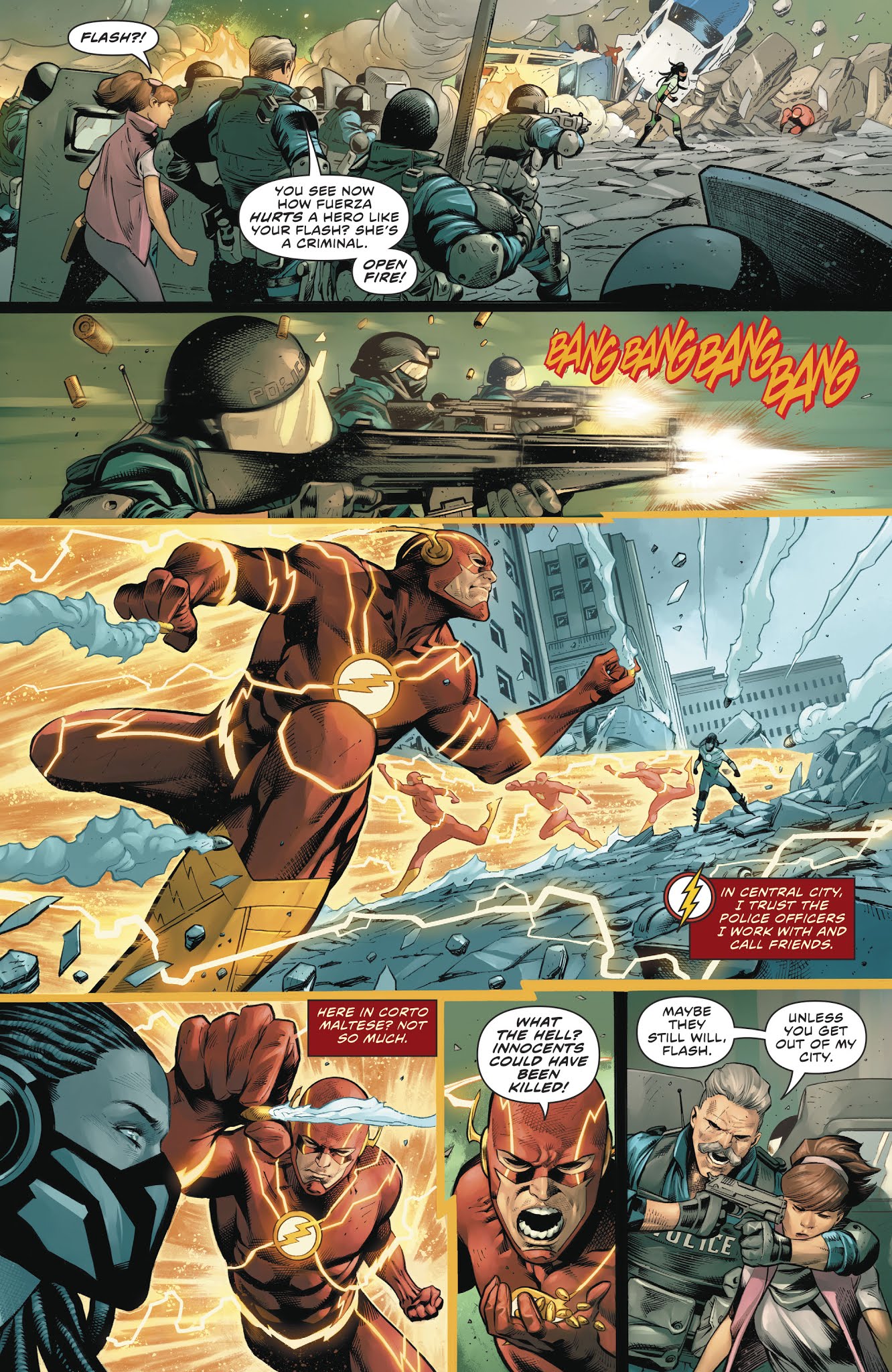 Read The Flash (2016) Manga Online