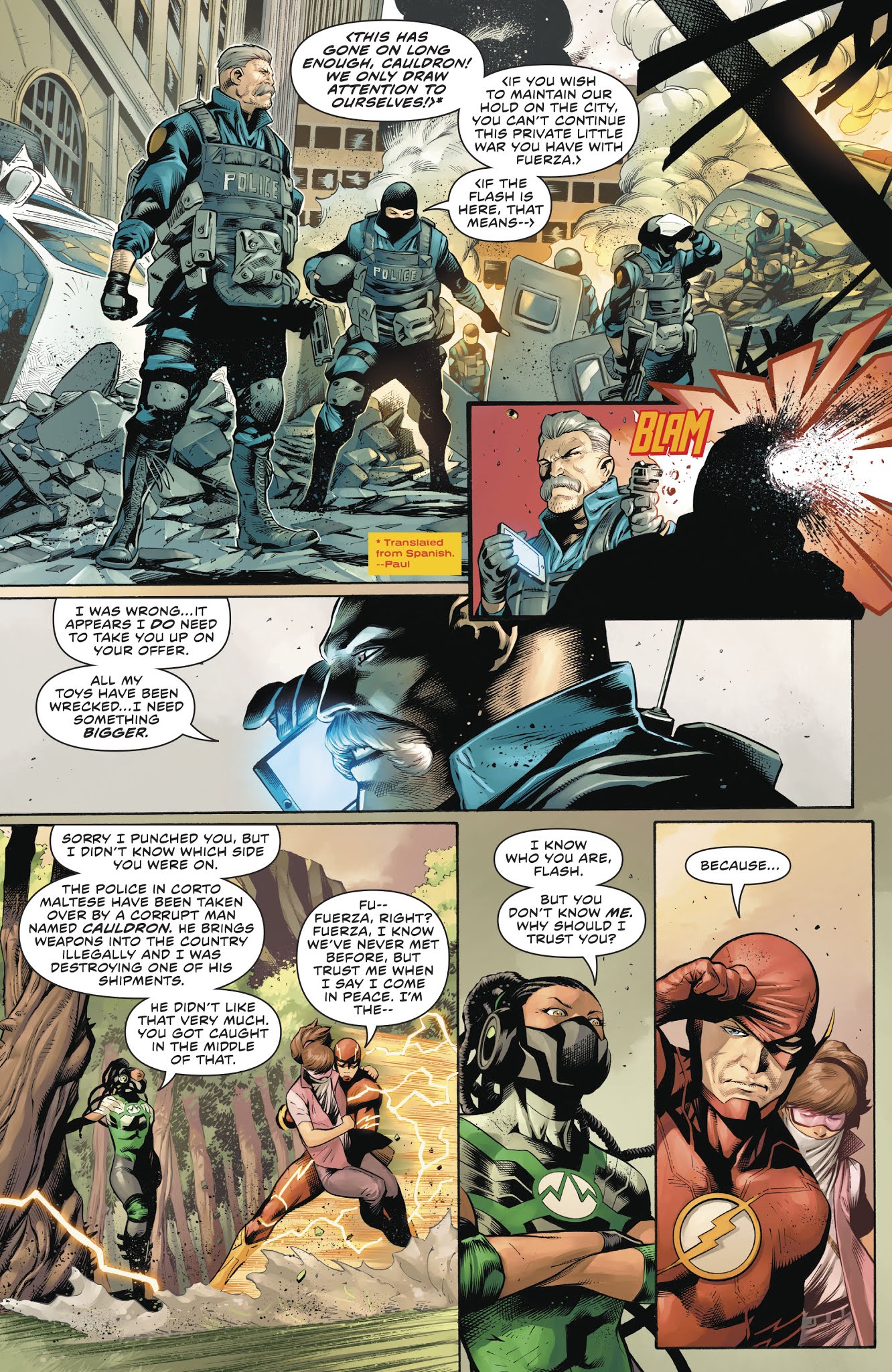 Read The Flash (2016) Manga Online