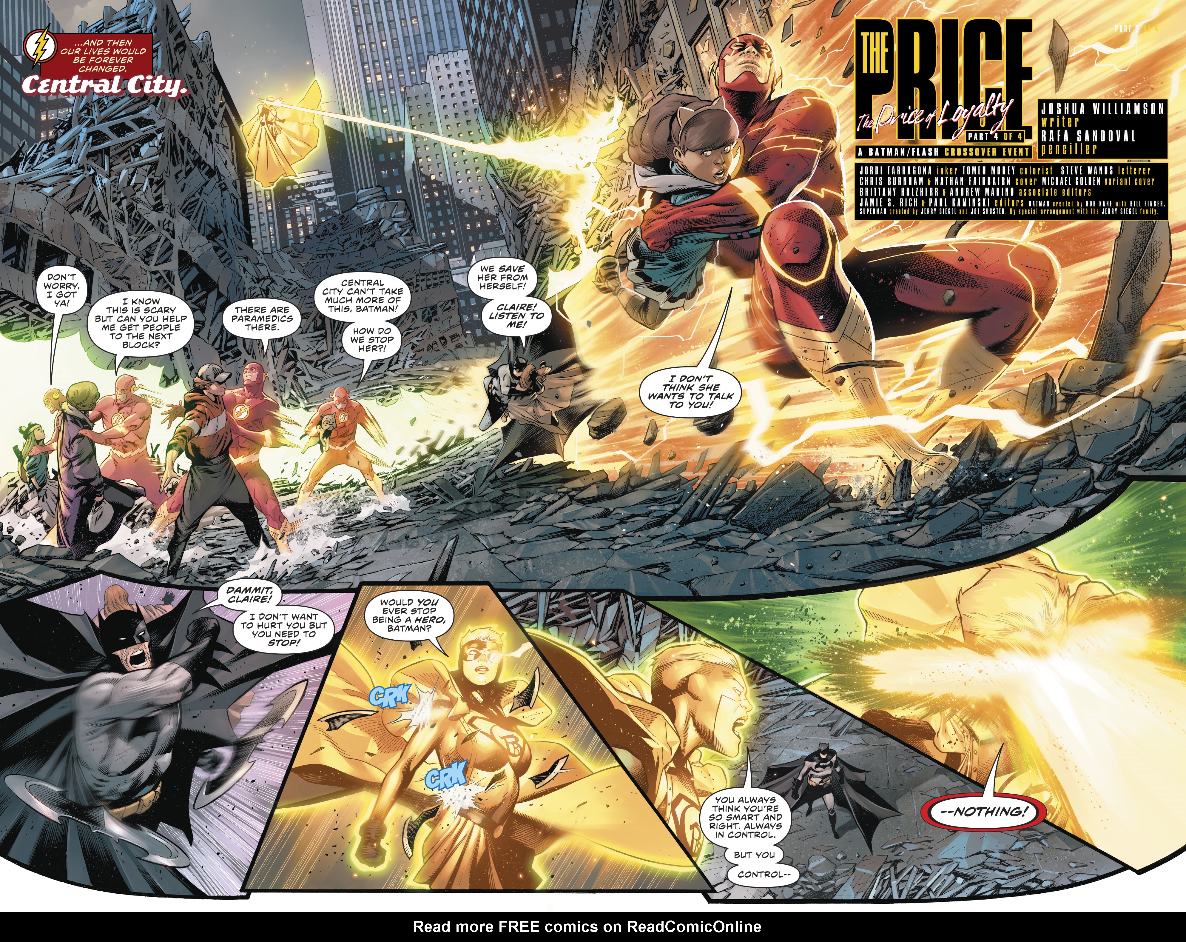 Read The Flash (2016) Manga Online