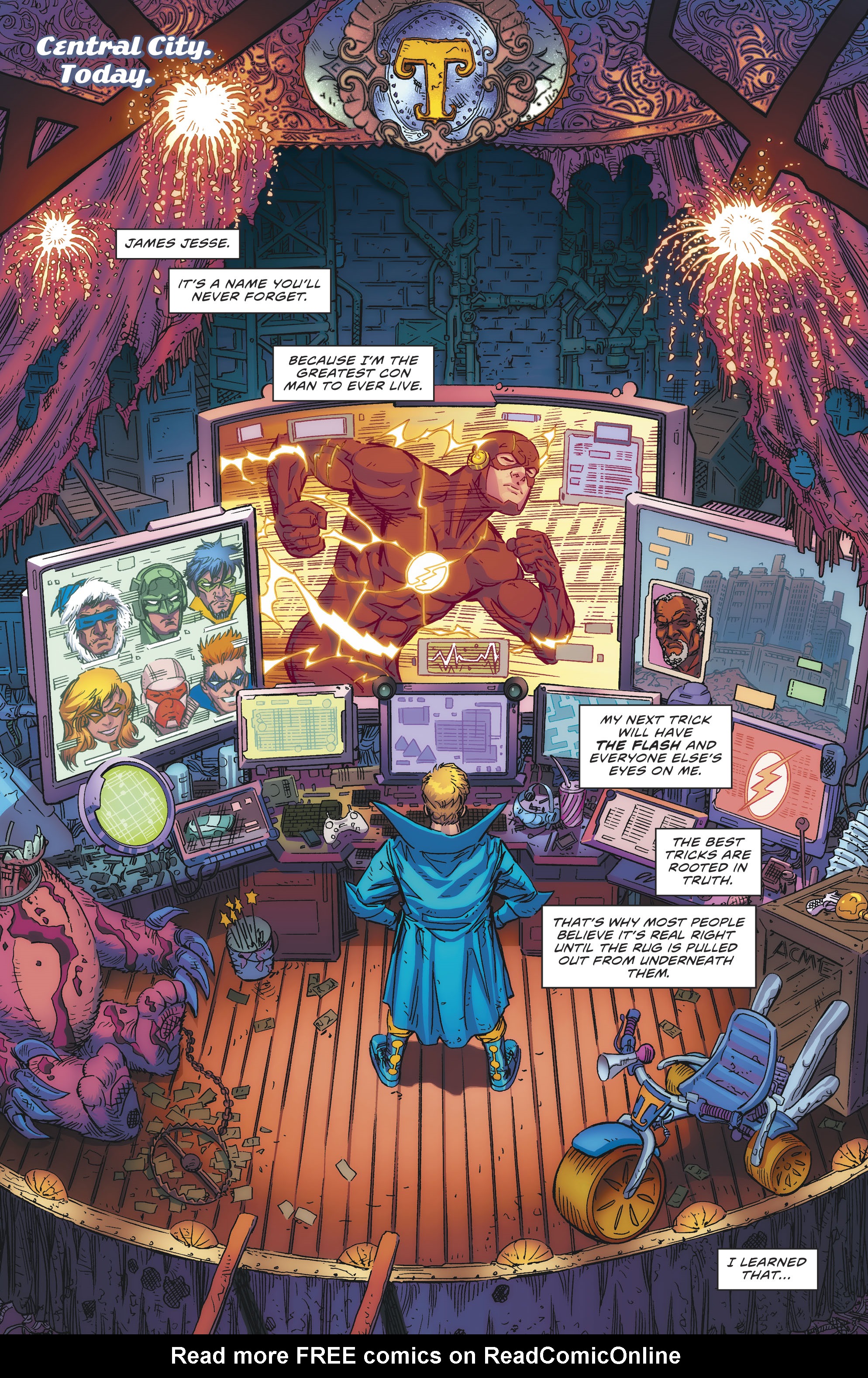 Read The Flash (2016) Manga Online