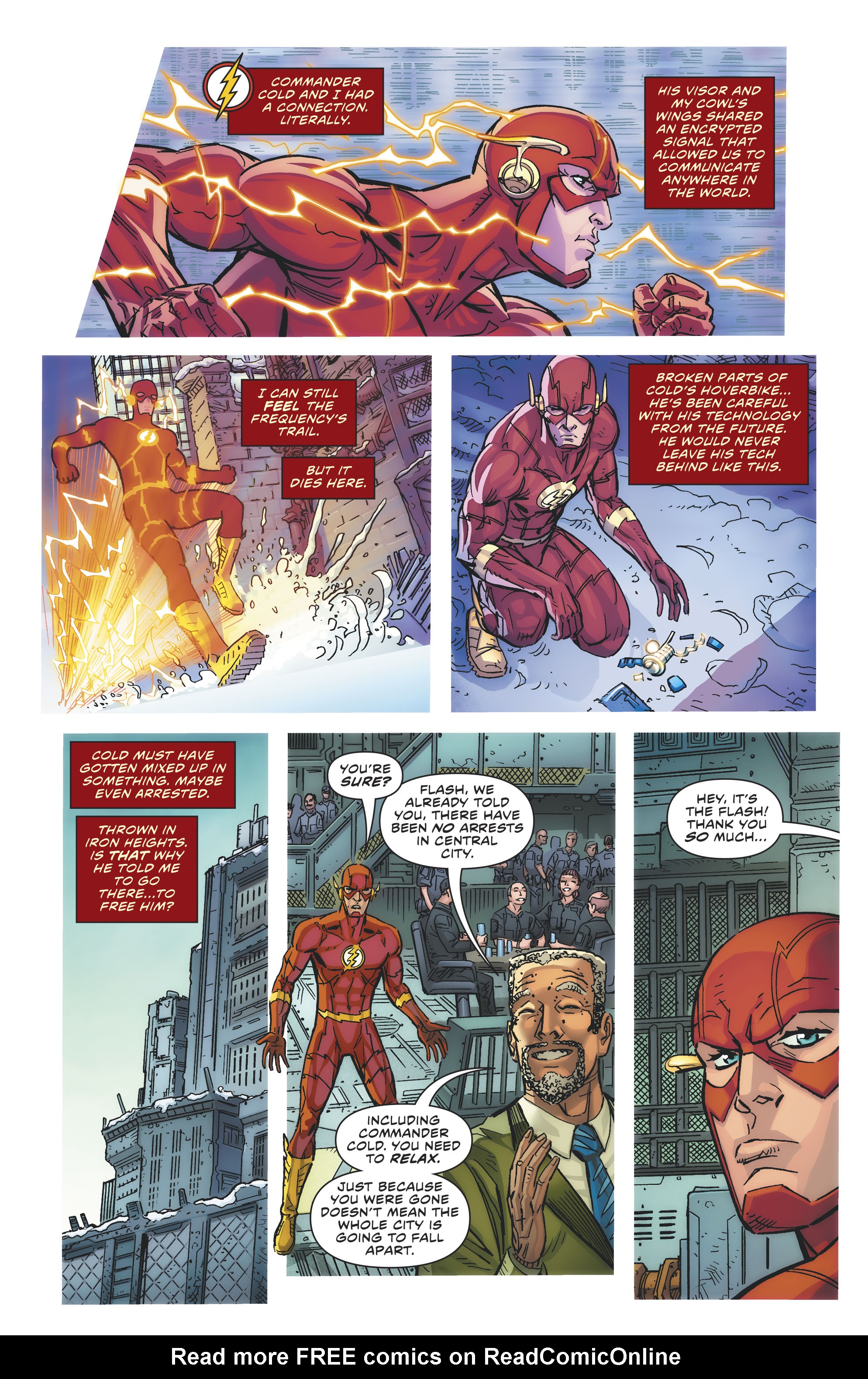 Read The Flash (2016) Manga Online