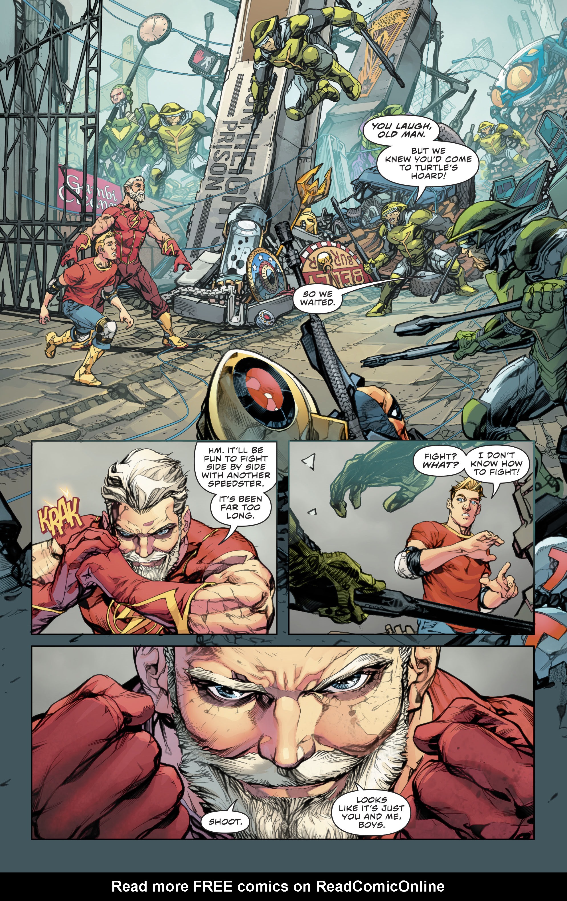 Read The Flash (2016) Manga Online