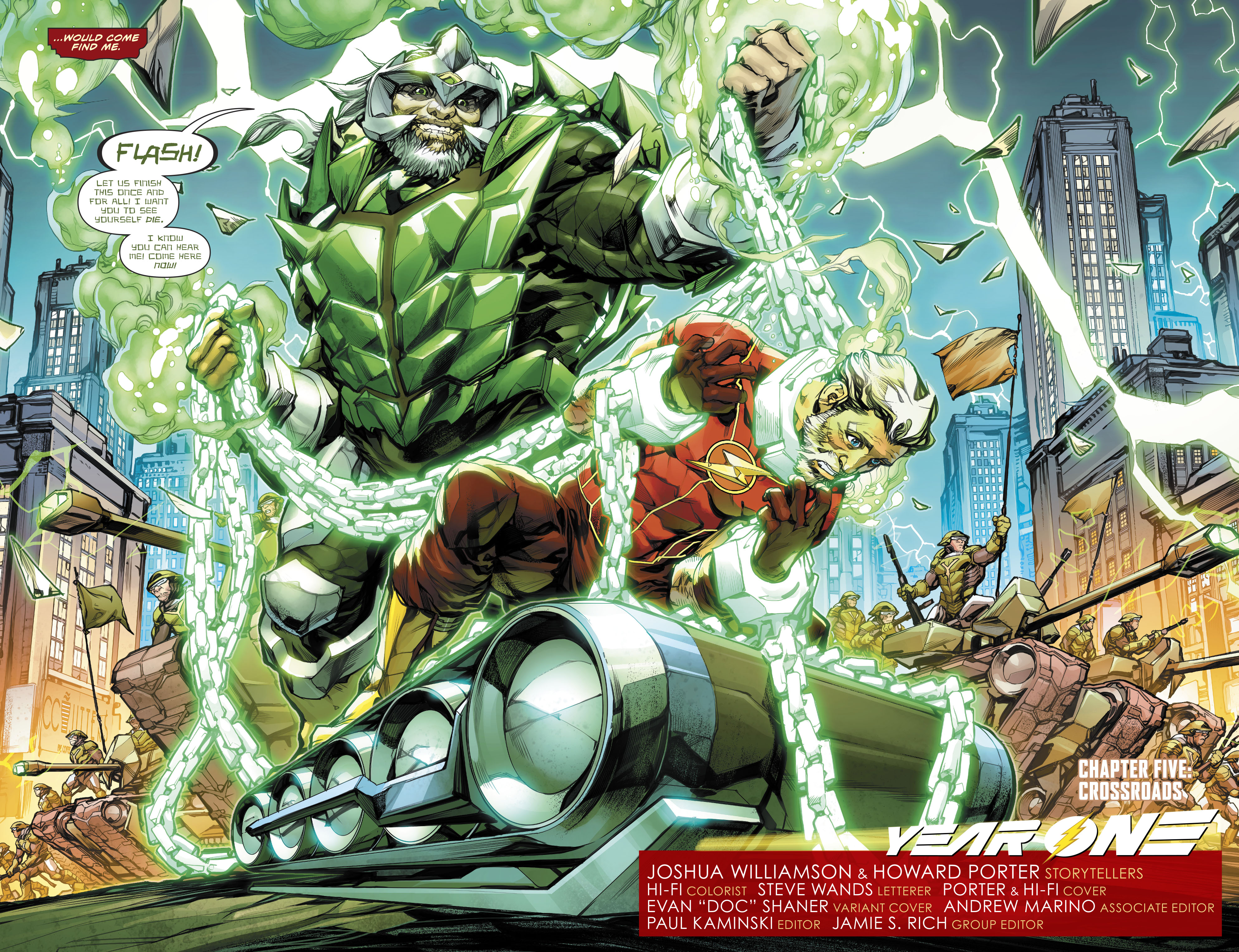 Read The Flash (2016) Manga Online