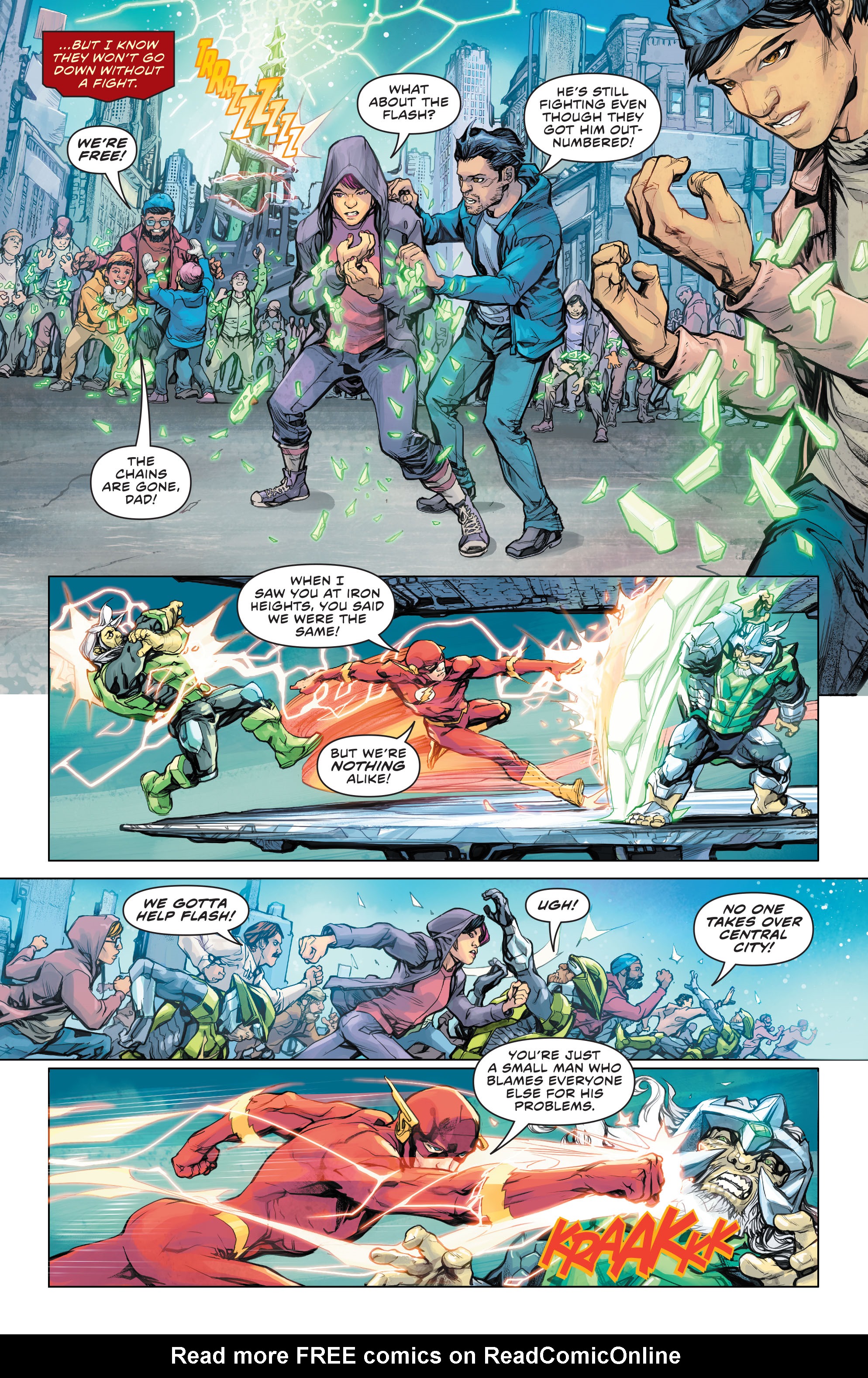 Read The Flash (2016) Manga Online