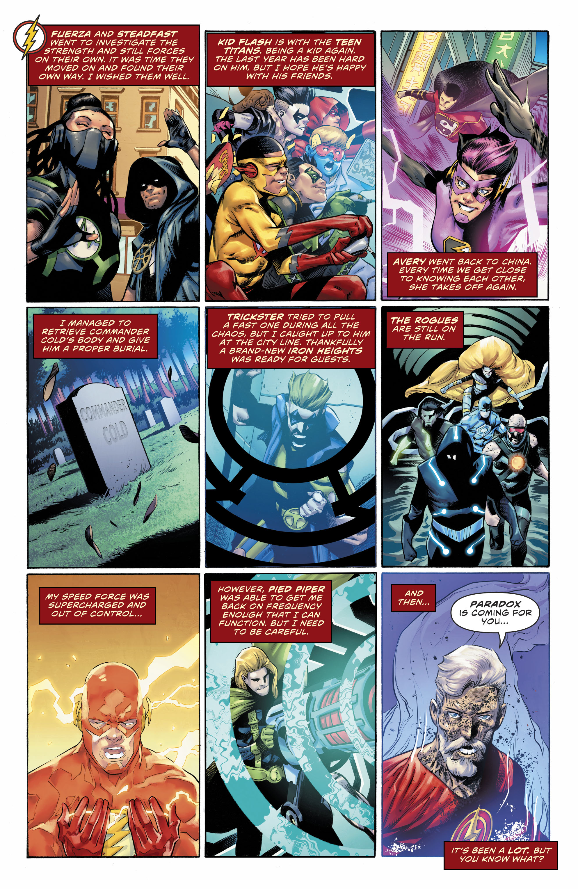 Read The Flash (2016) Manga Online
