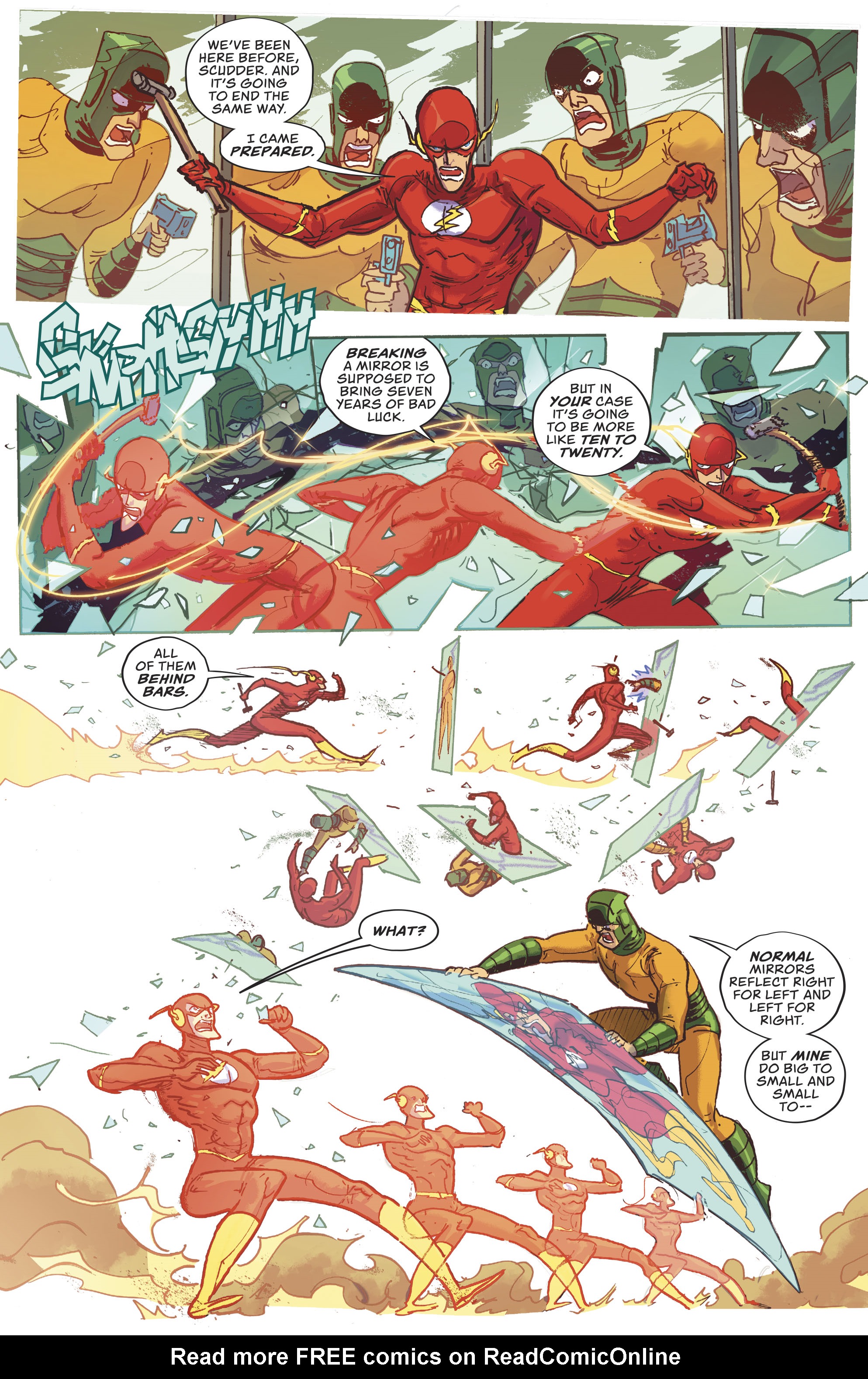 Read The Flash (2016) Manga Online