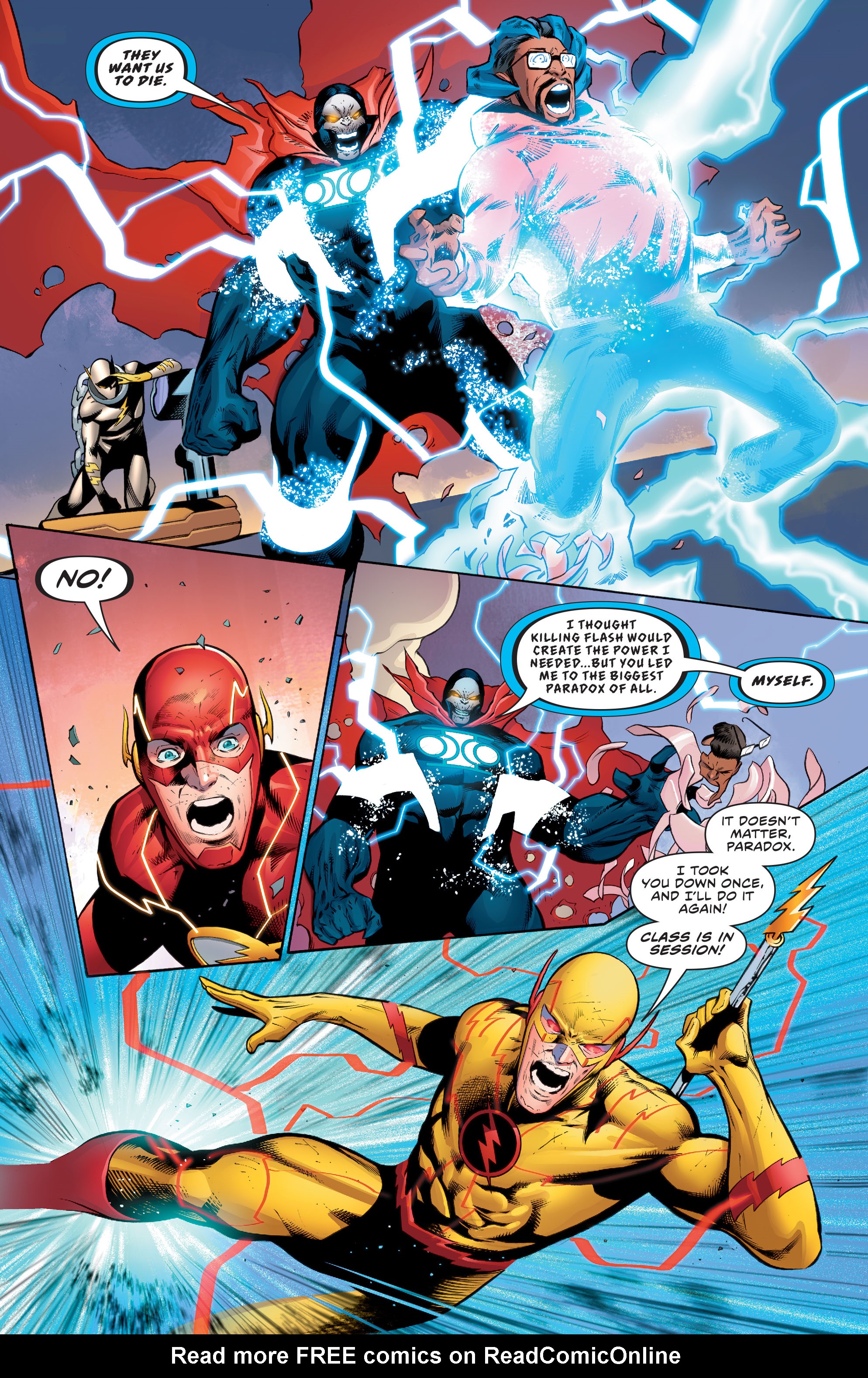 Read The Flash (2016) Manga Online