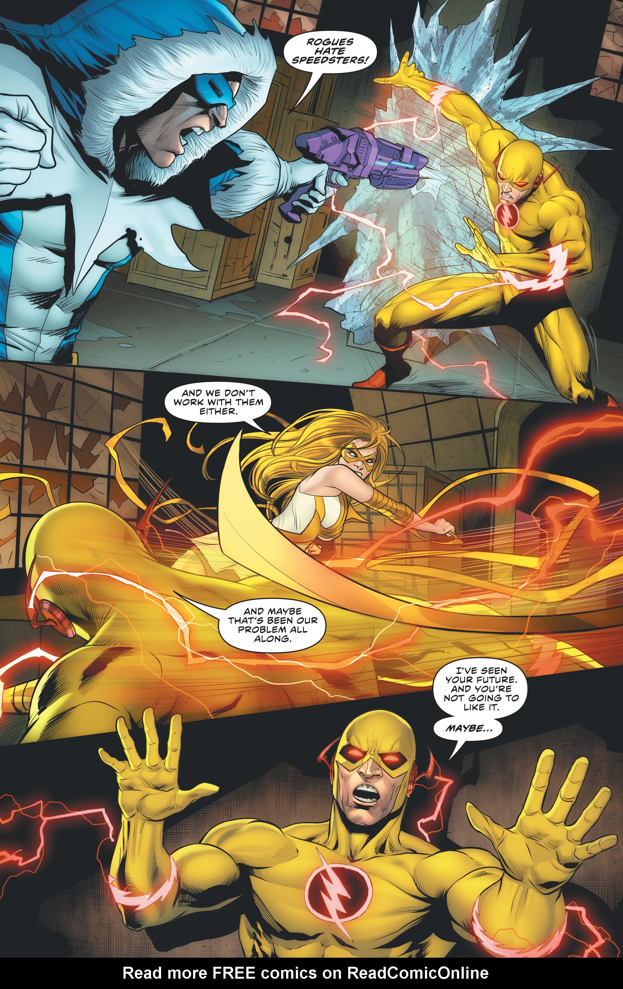 Read The Flash (2016) Manga Online