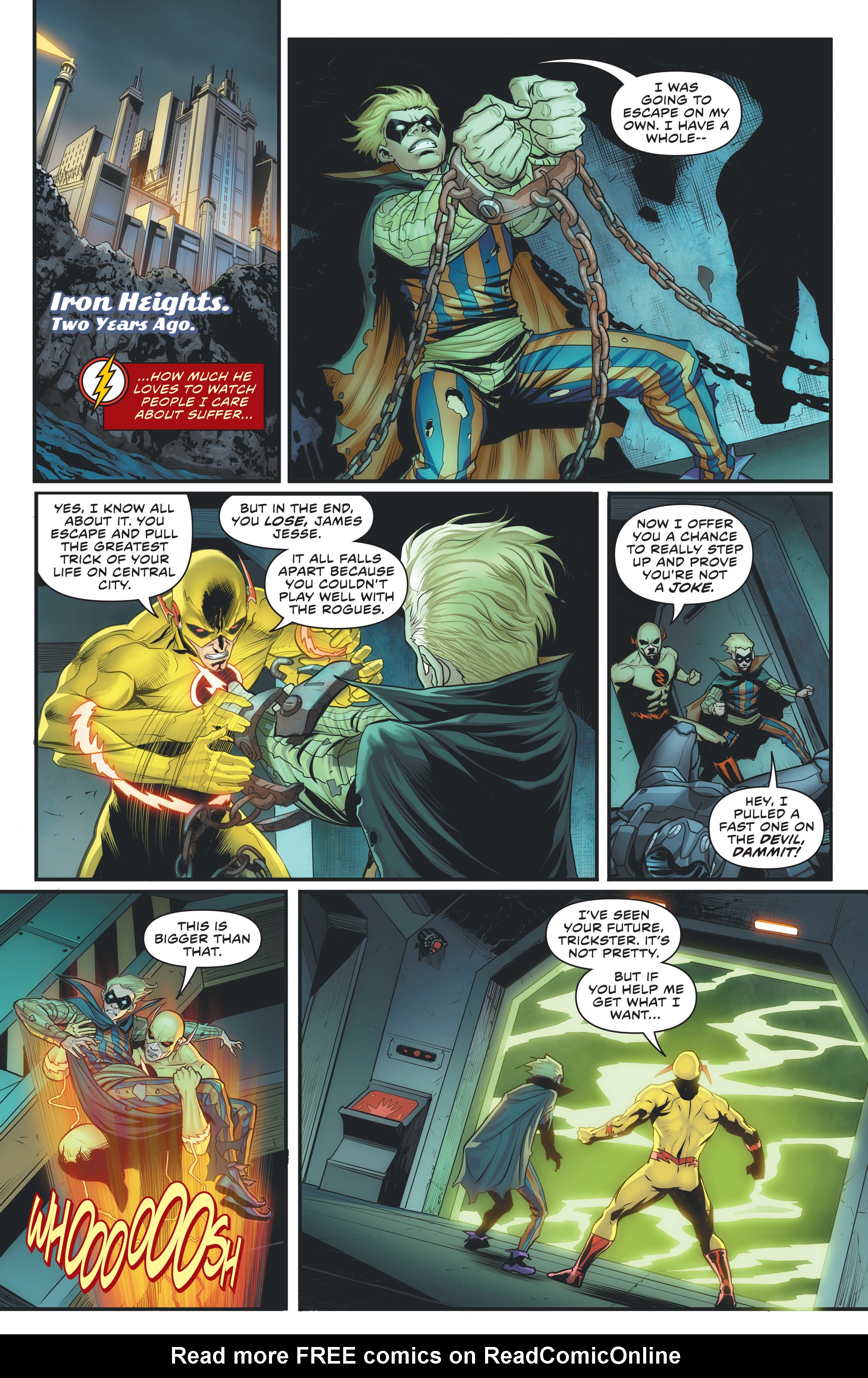 Read The Flash (2016) Manga Online