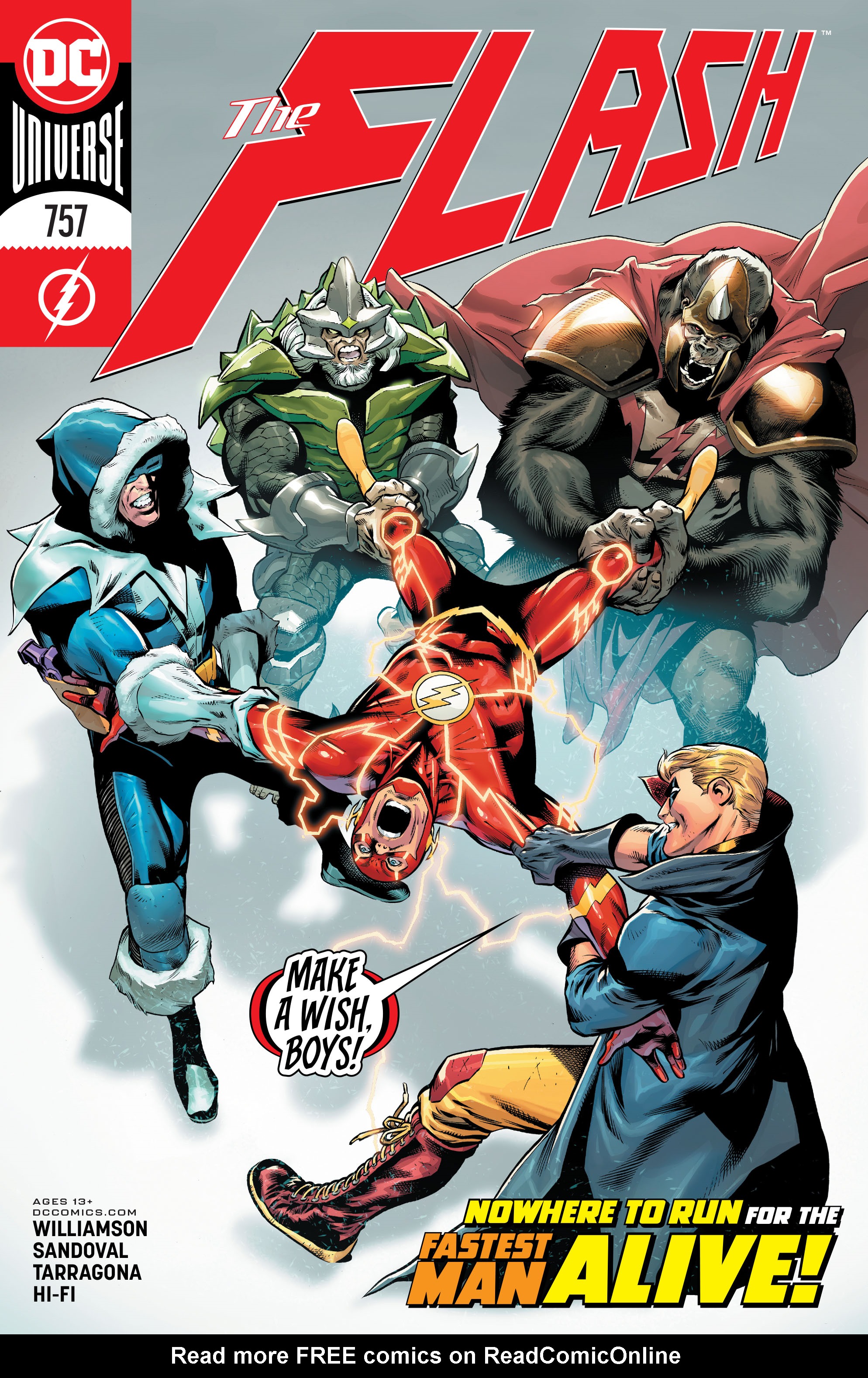 Read The Flash (2016) Manga Online