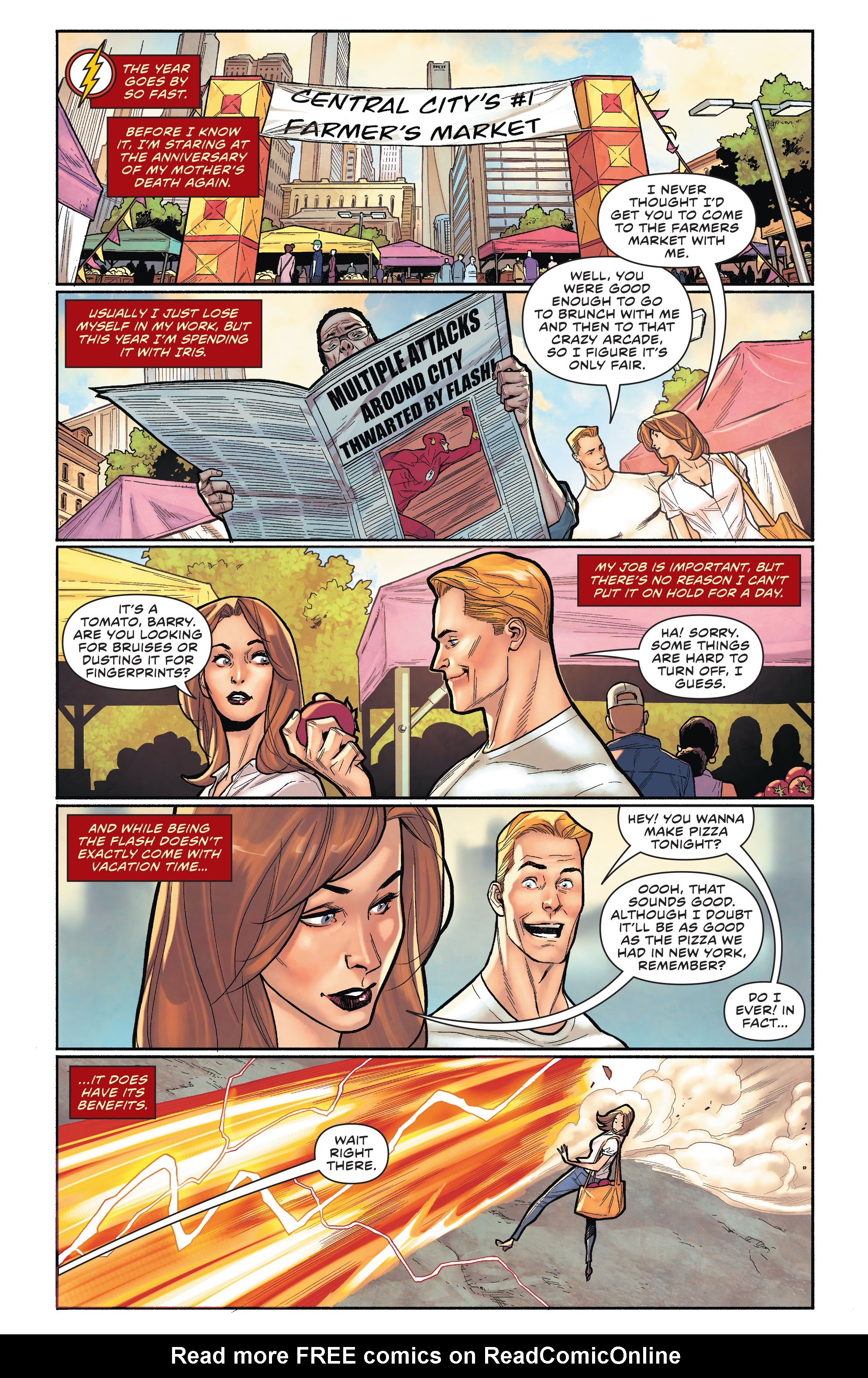 Read The Flash (2016) Manga Online