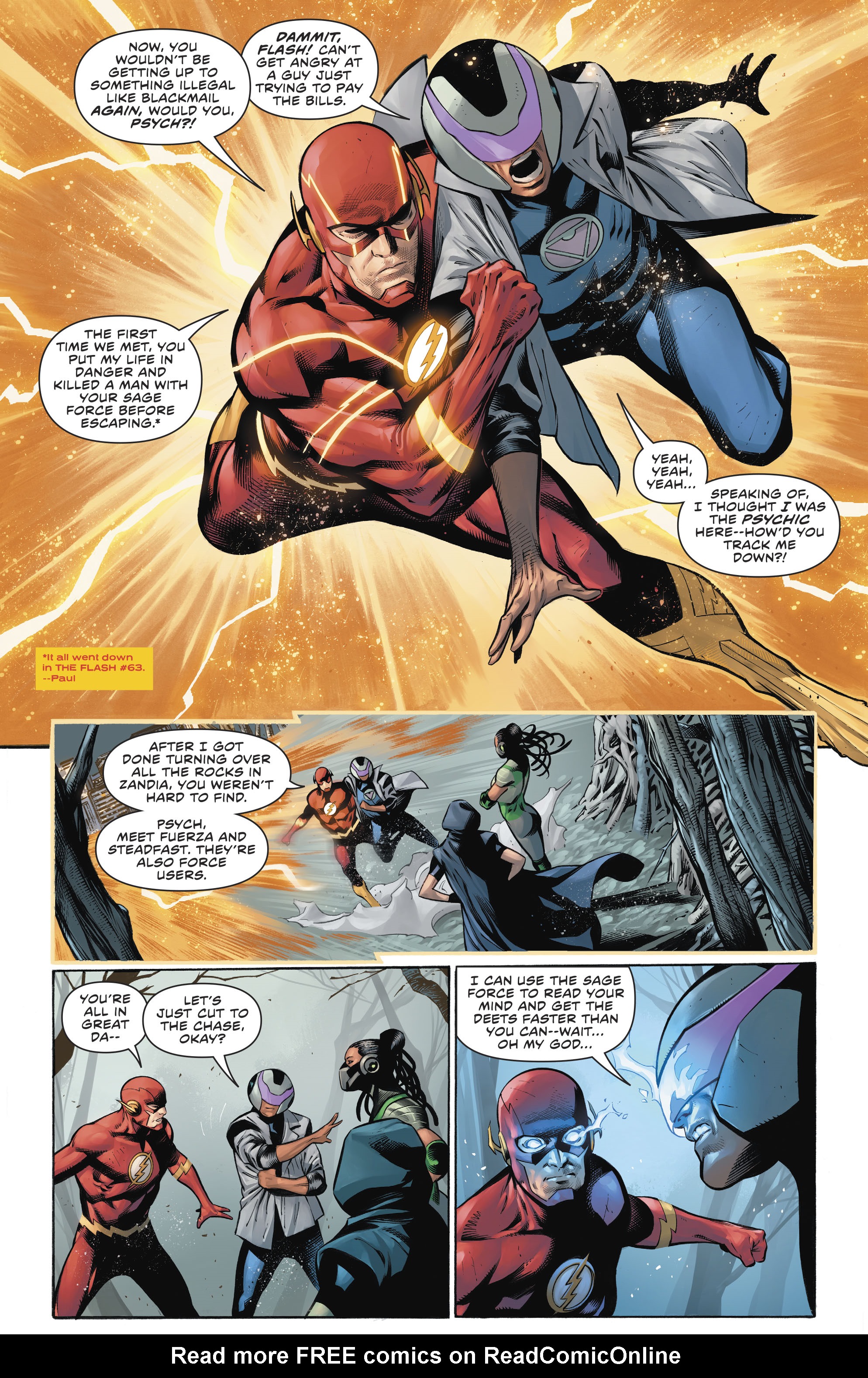 Read The Flash (2016) Manga Online