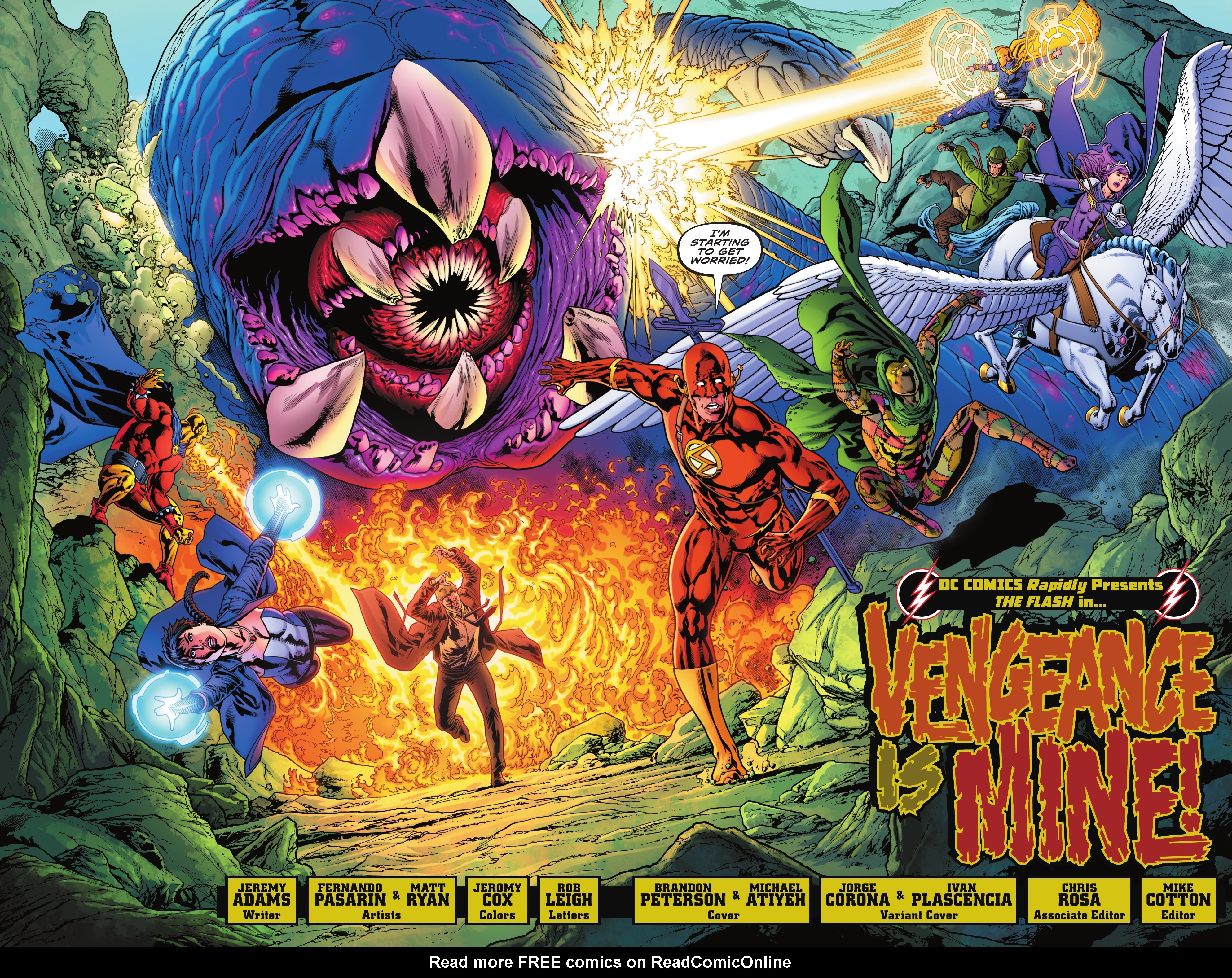 Read The Flash (2016) Manga Online