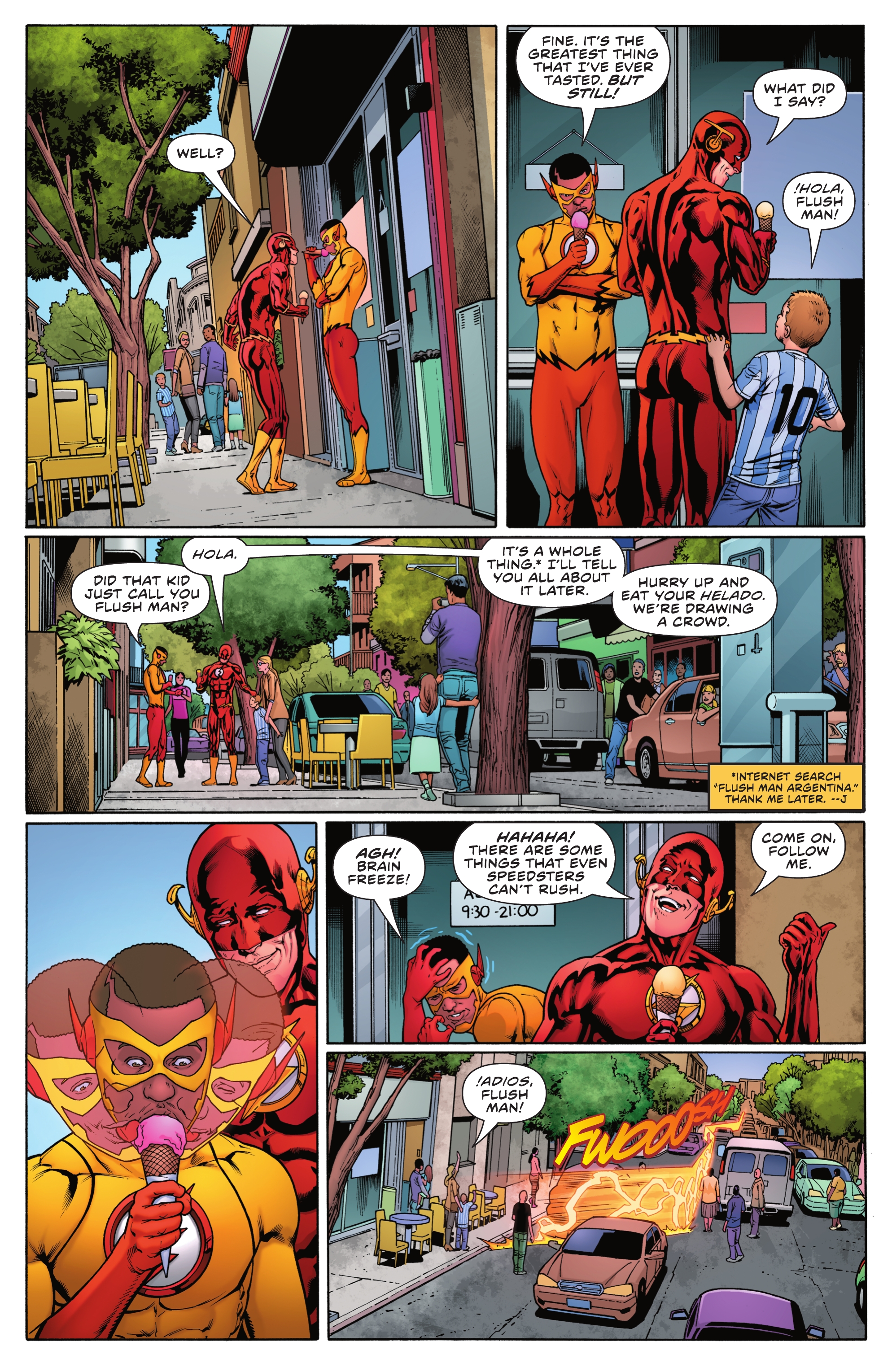 Read The Flash (2016) Manga Online