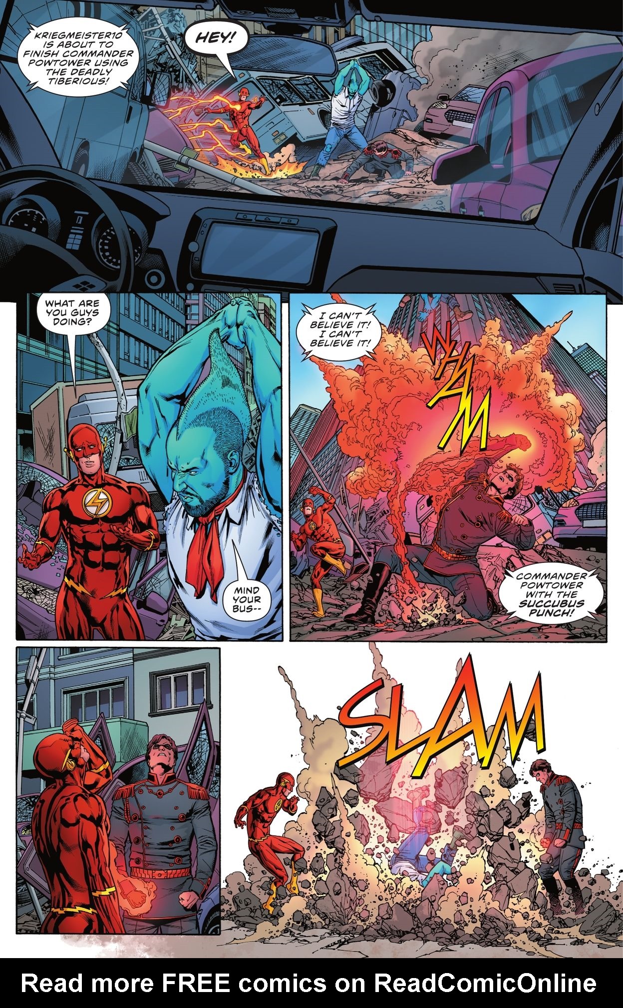 Read The Flash (2016) Manga Online