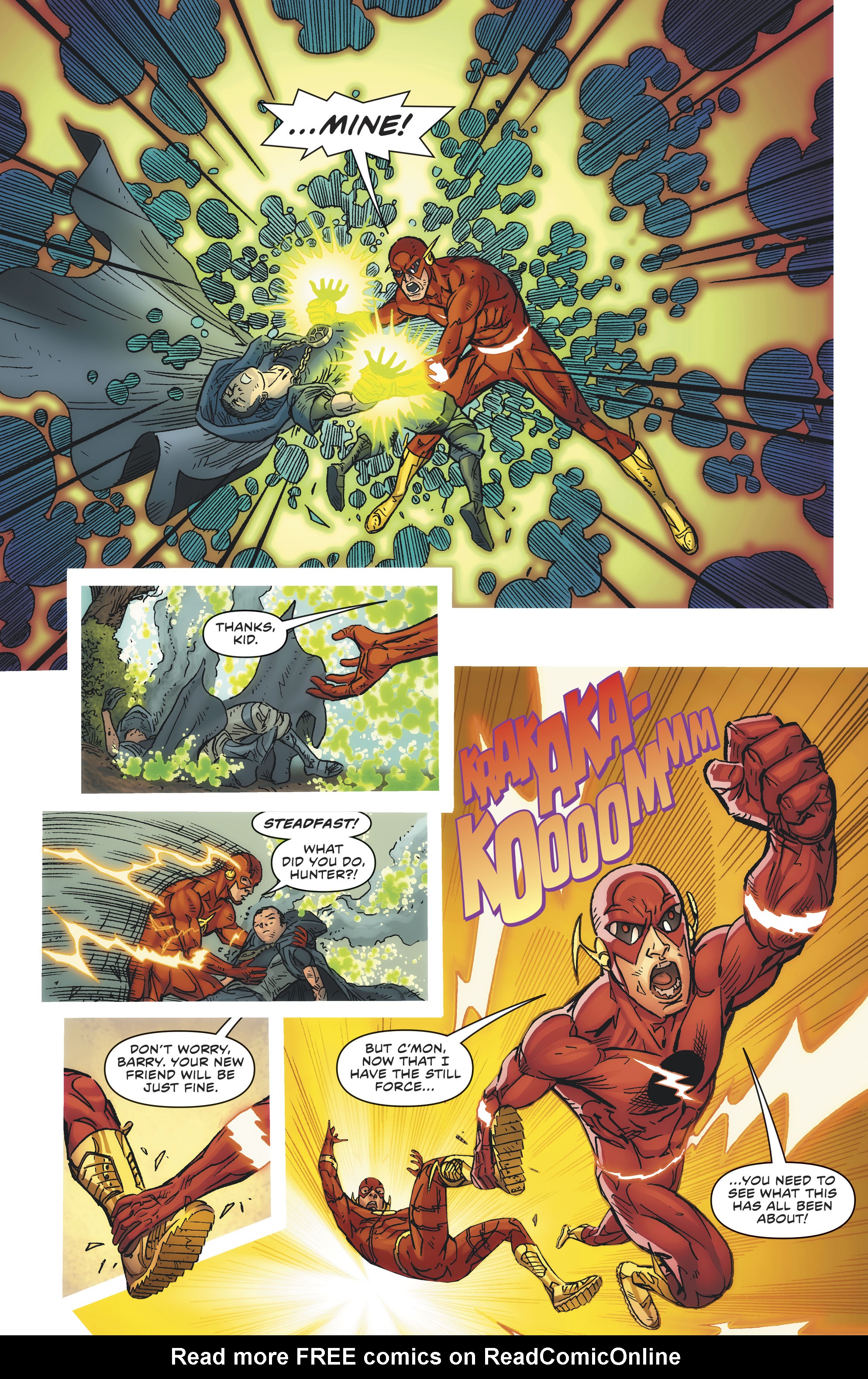 Read The Flash (2016) Manga Online