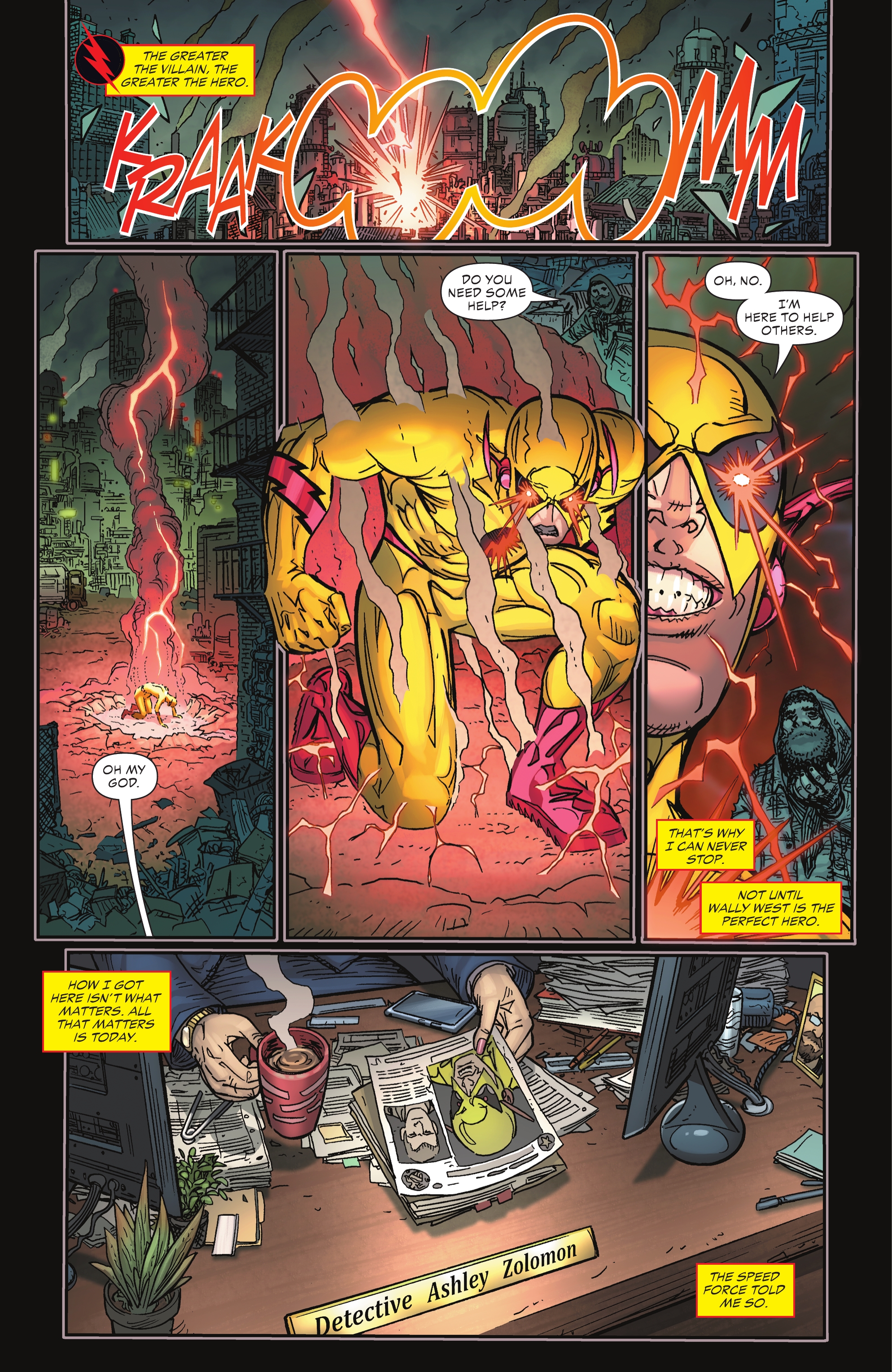 Read The Flash (2016) Manga Online